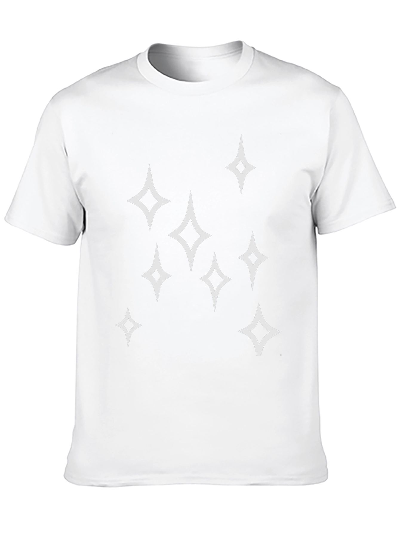 Sparkle Star Graphic Tee - Mens Black T-Shirt