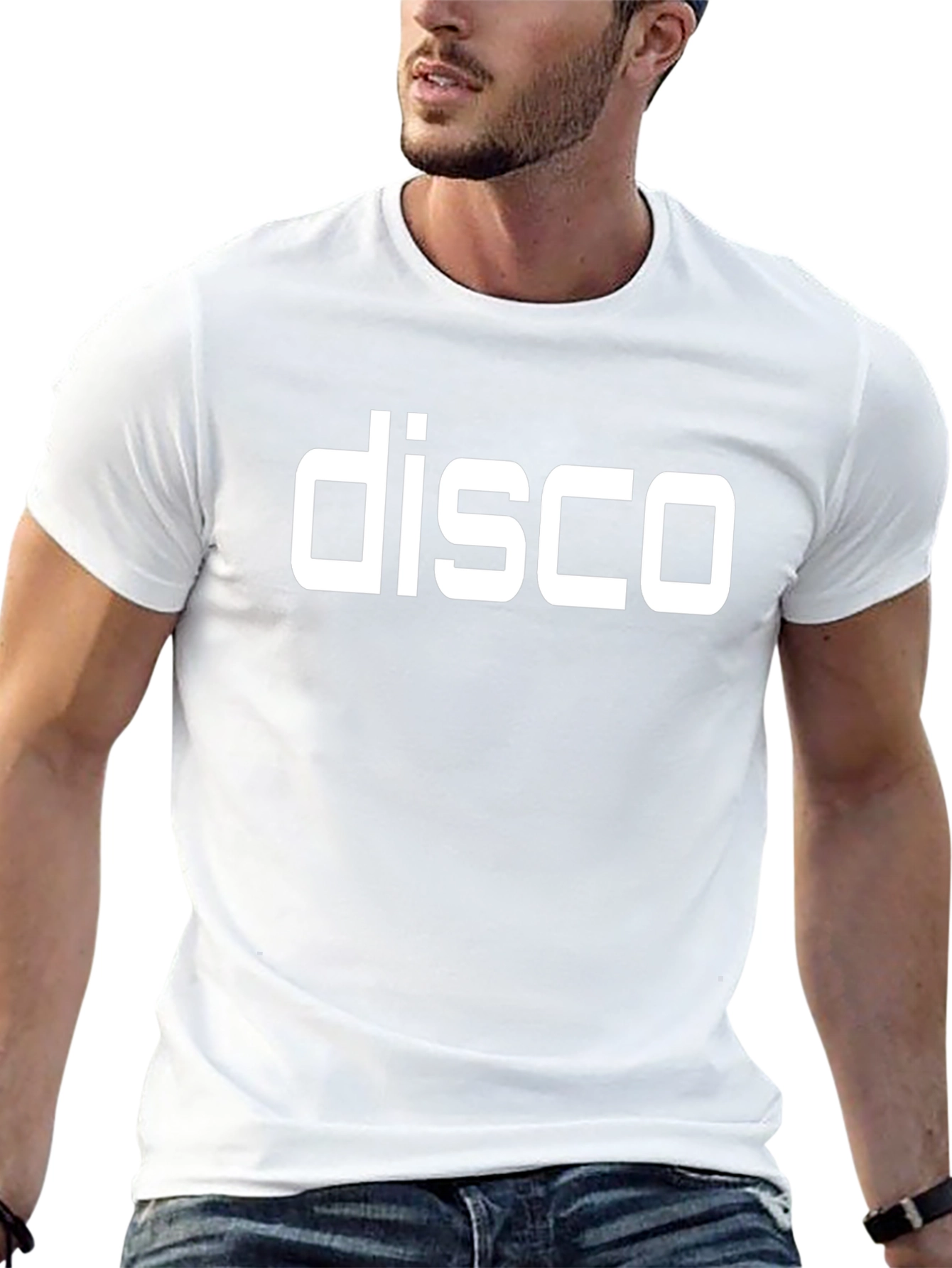 Retro Disco T-Shirt - Black Graphic Tee