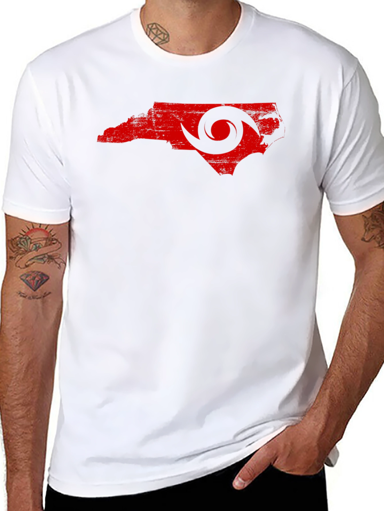 North Carolina Hurricane Graphic Tee