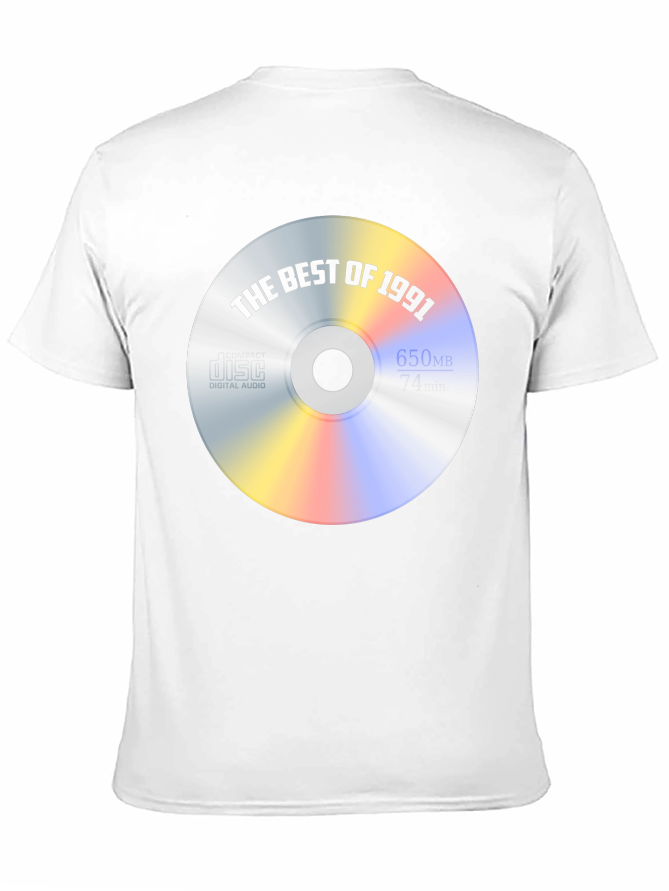 Best of 1991 T-Shirt - Compact Disc Design