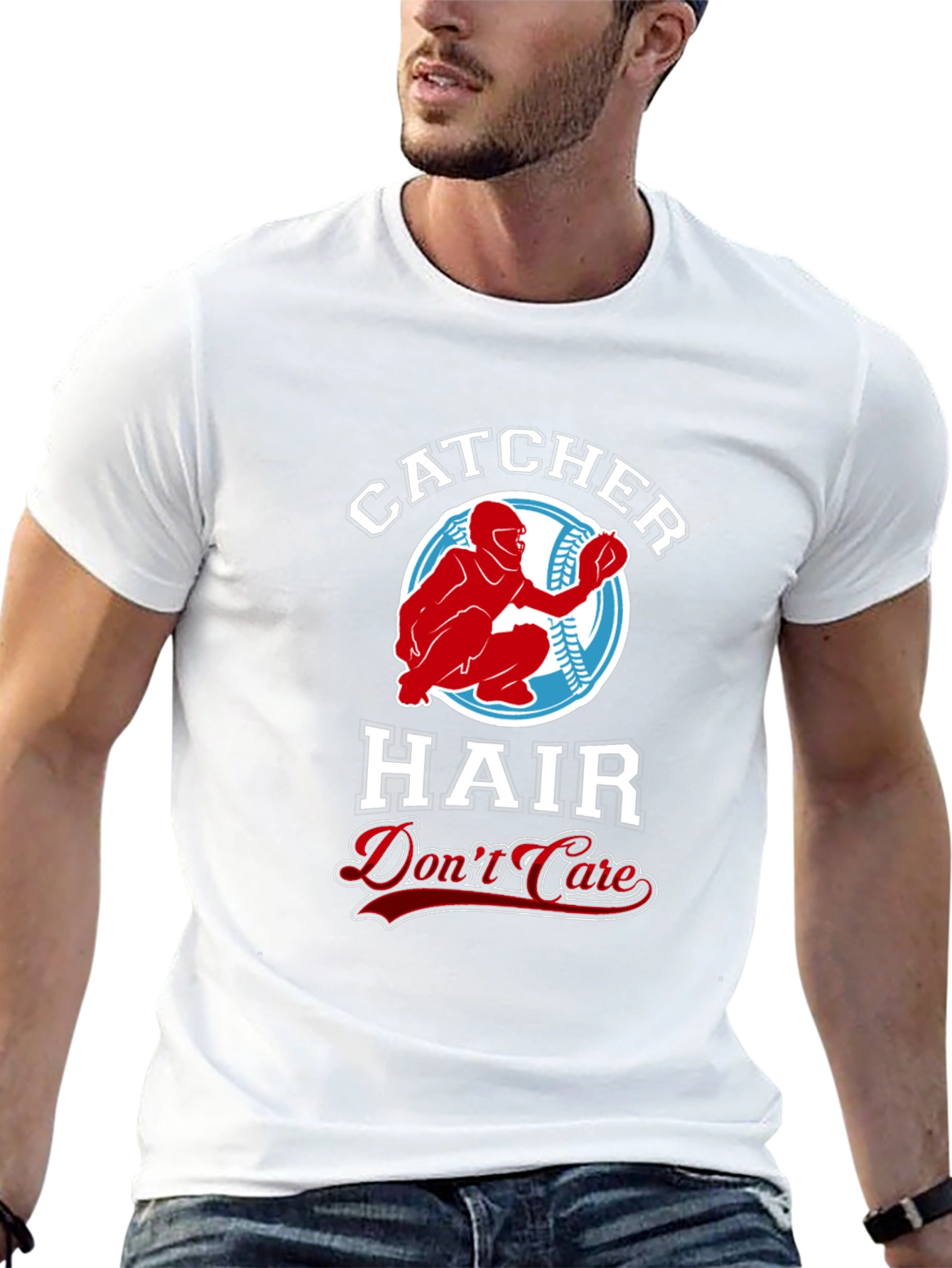 Catcher Hair Dont Care Black T-Shirt