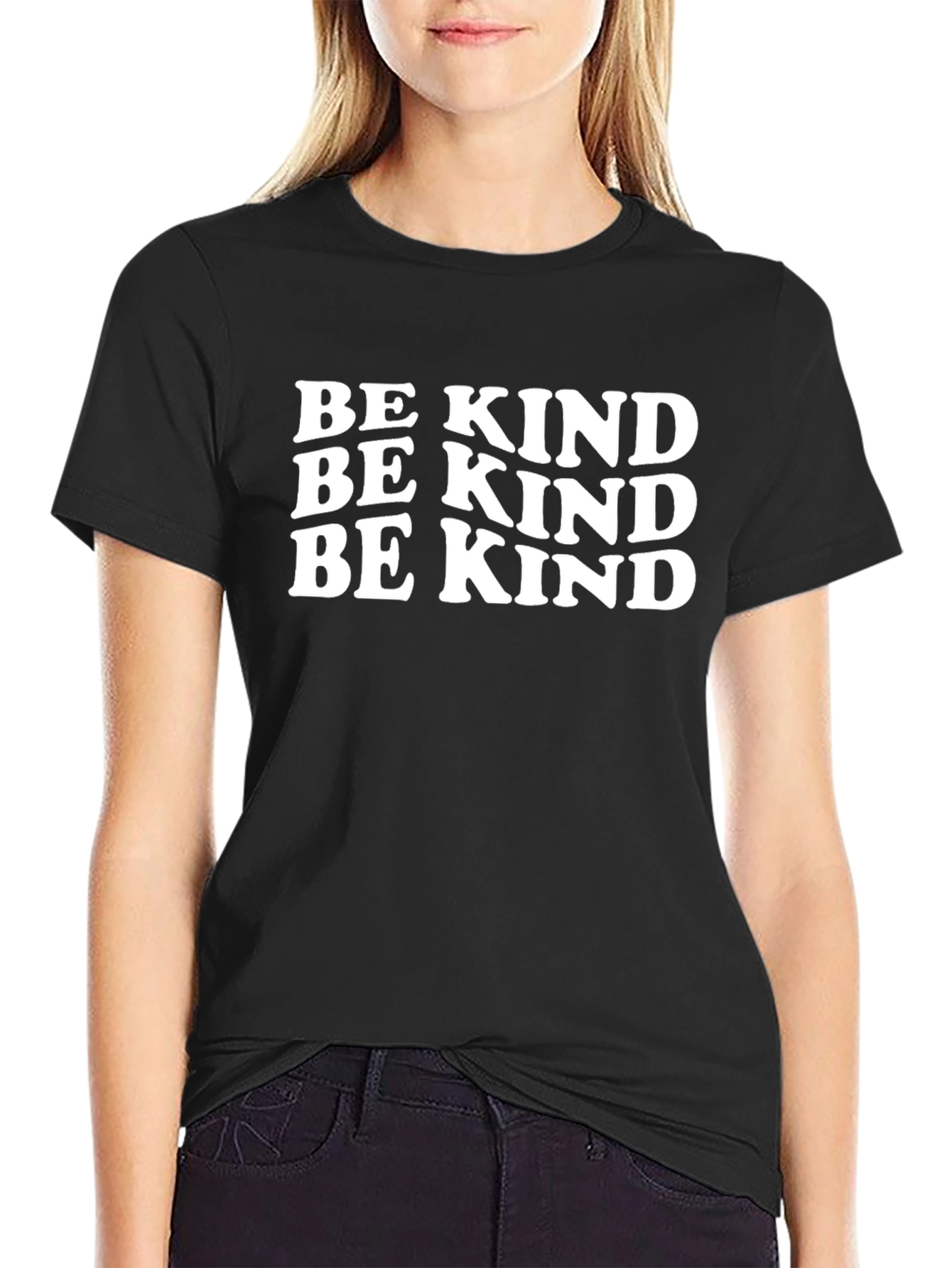 Be Kind T-Shirt - Black Graphic Tee