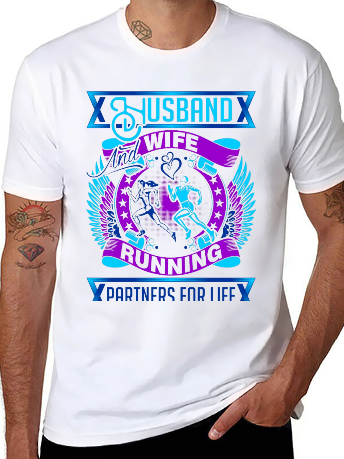 Husband & Wife Running Partners T-Shirt