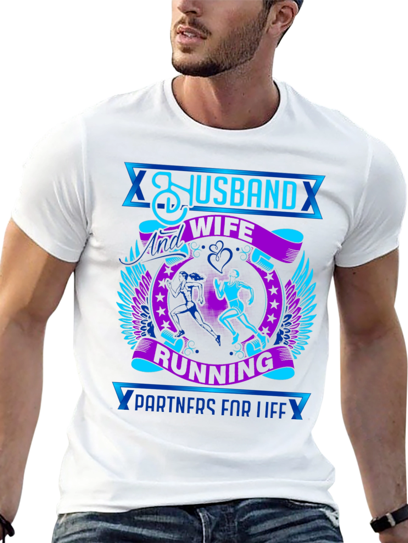 Husband & Wife Running Partners T-Shirt