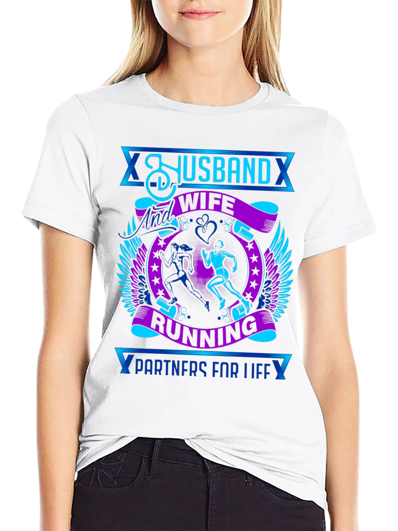 Husband & Wife Running Partners T-Shirt