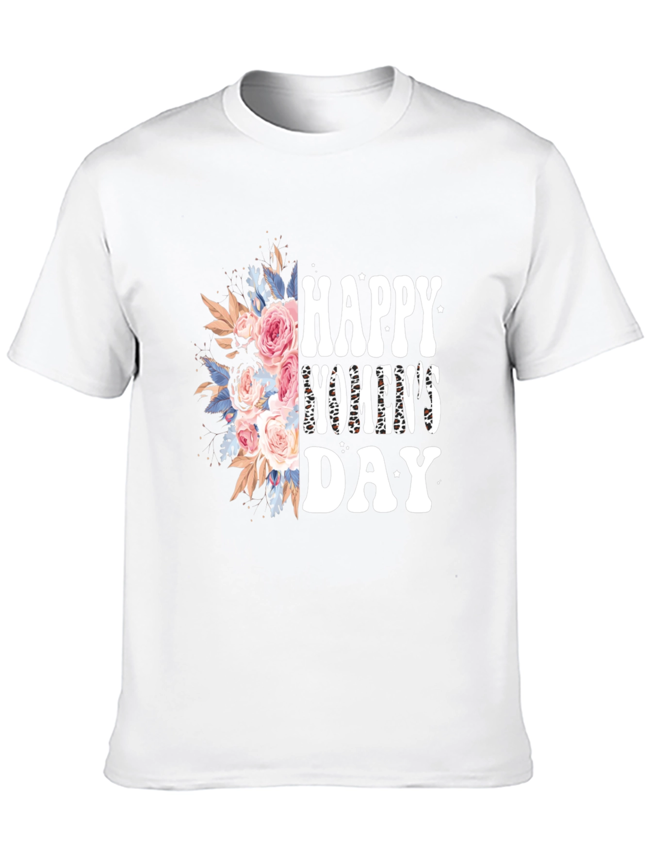 Happy Womens Day Floral Graphic Tee