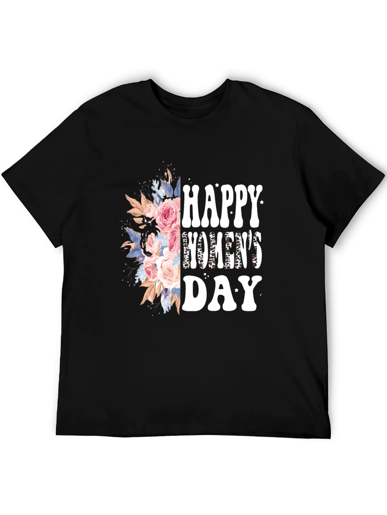 Happy Womens Day Floral Graphic Tee