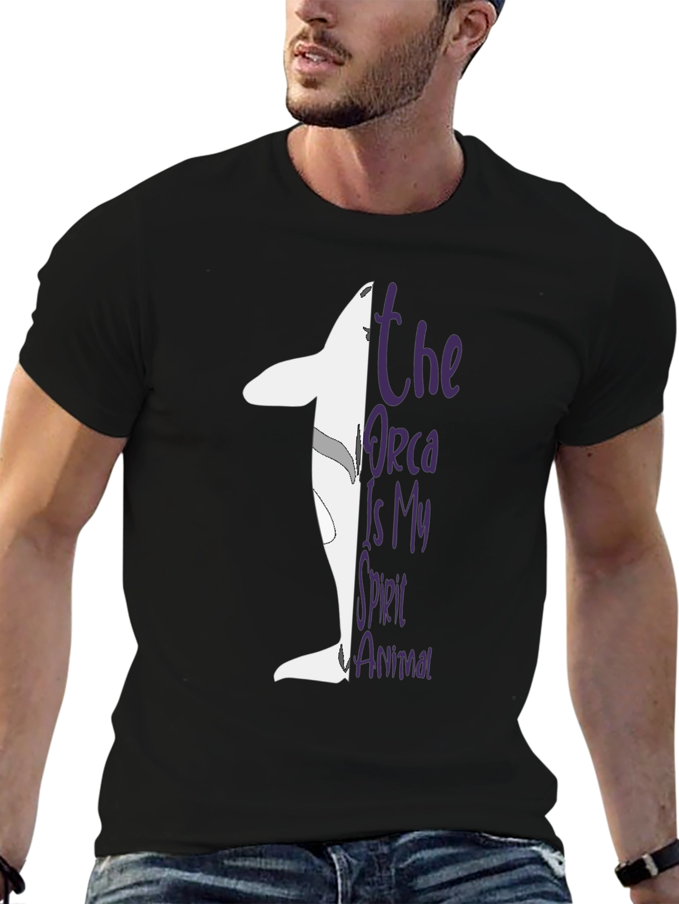 Orca Spirit Animal Graphic Tee