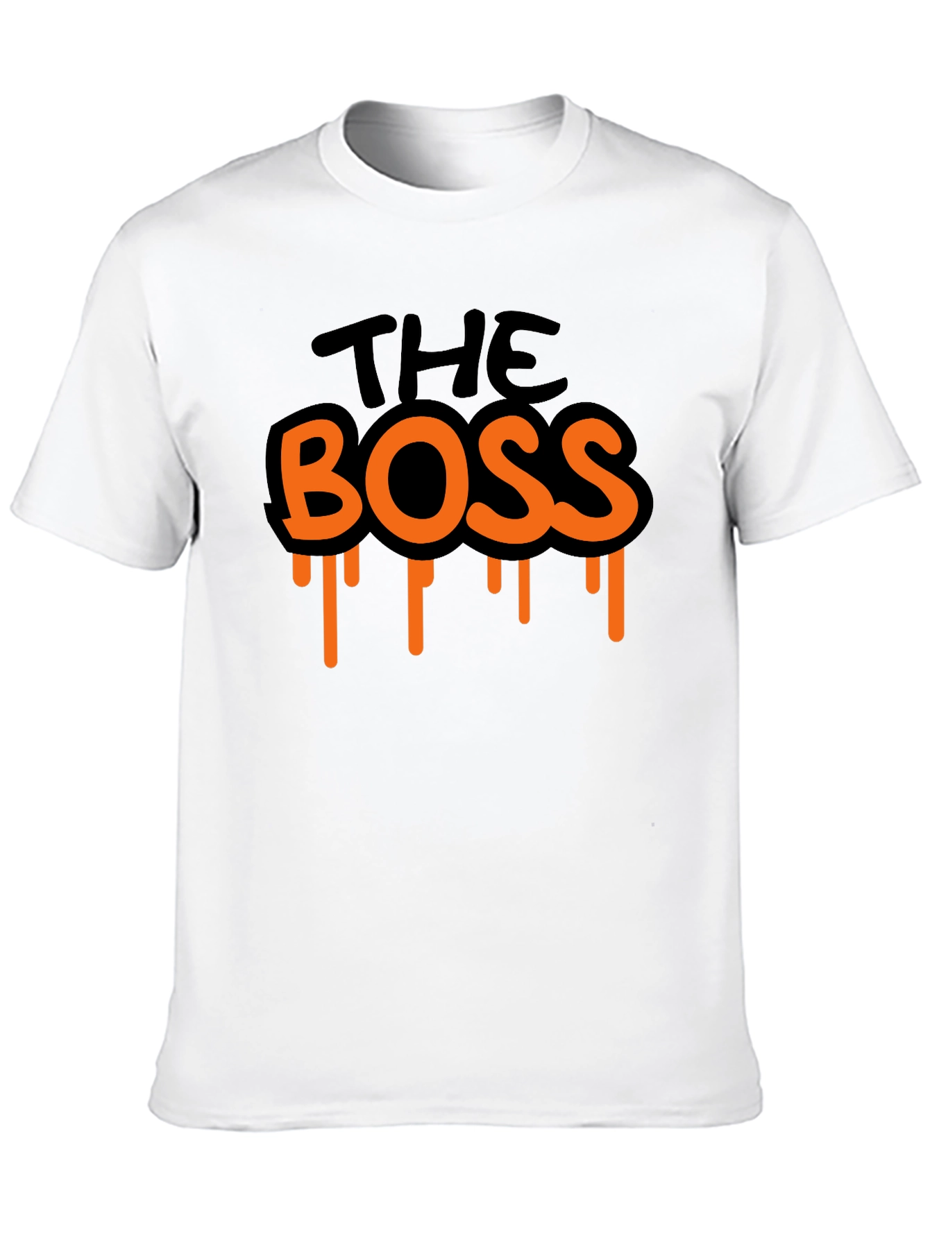 The Boss T-Shirt Black Graphic Tee