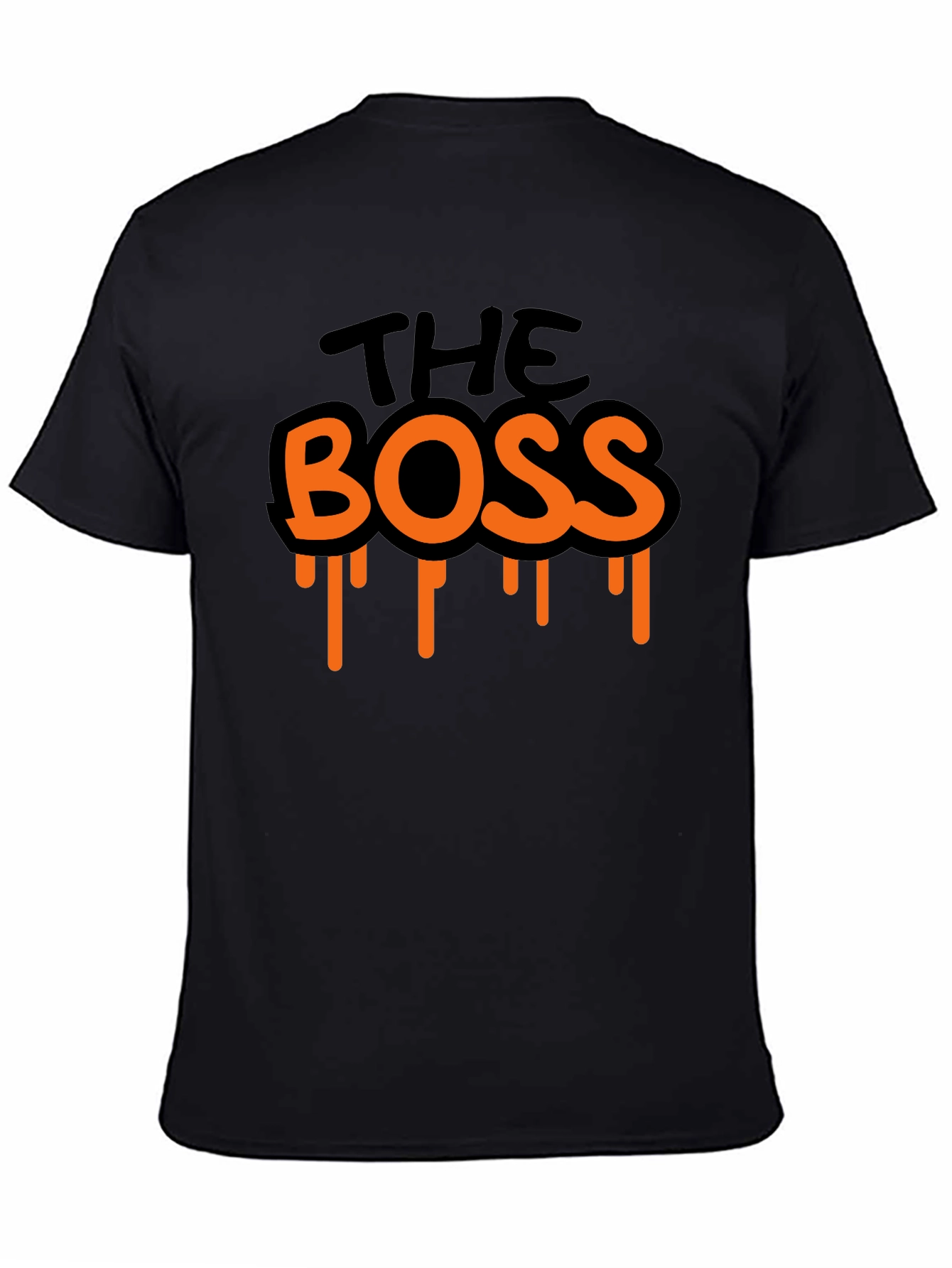 The Boss T-Shirt Black Graphic Tee