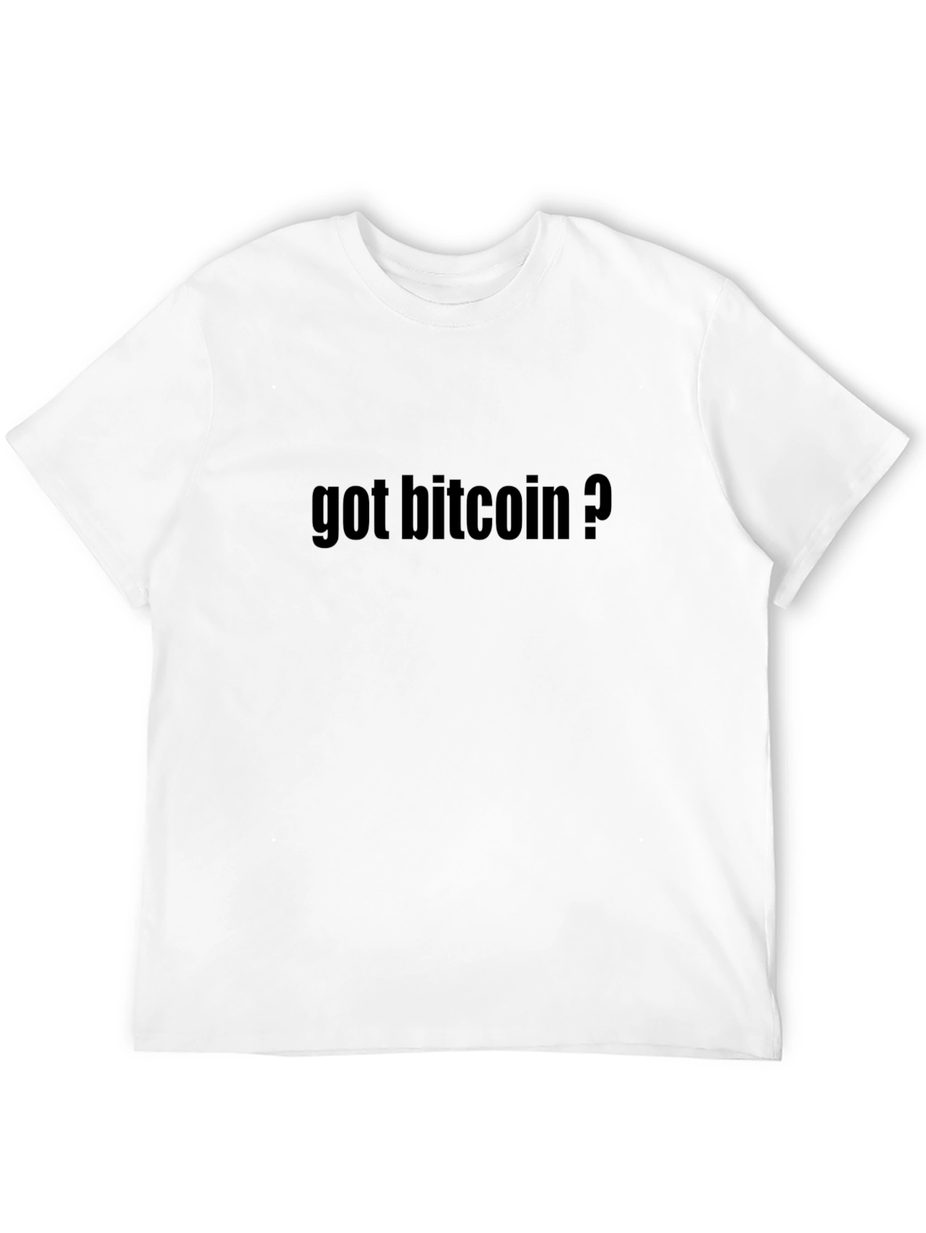 Got Bitcoin? Crypto T-Shirt - Black