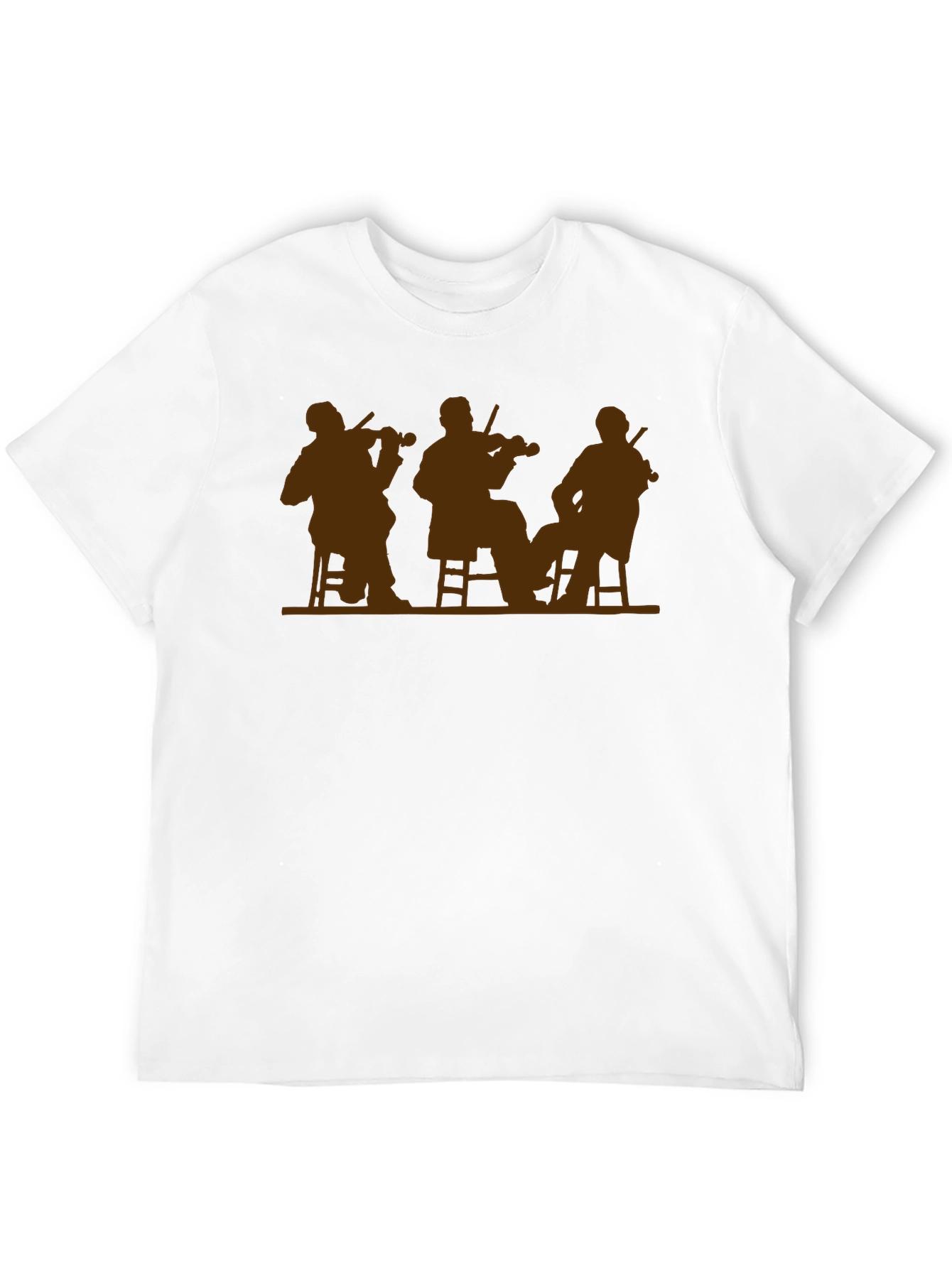 Musician Silhouette T-Shirt - Classic Black Tee