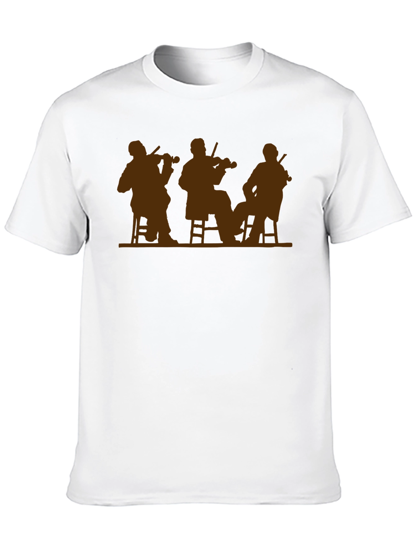 Musician Silhouette T-Shirt - Classic Black Tee
