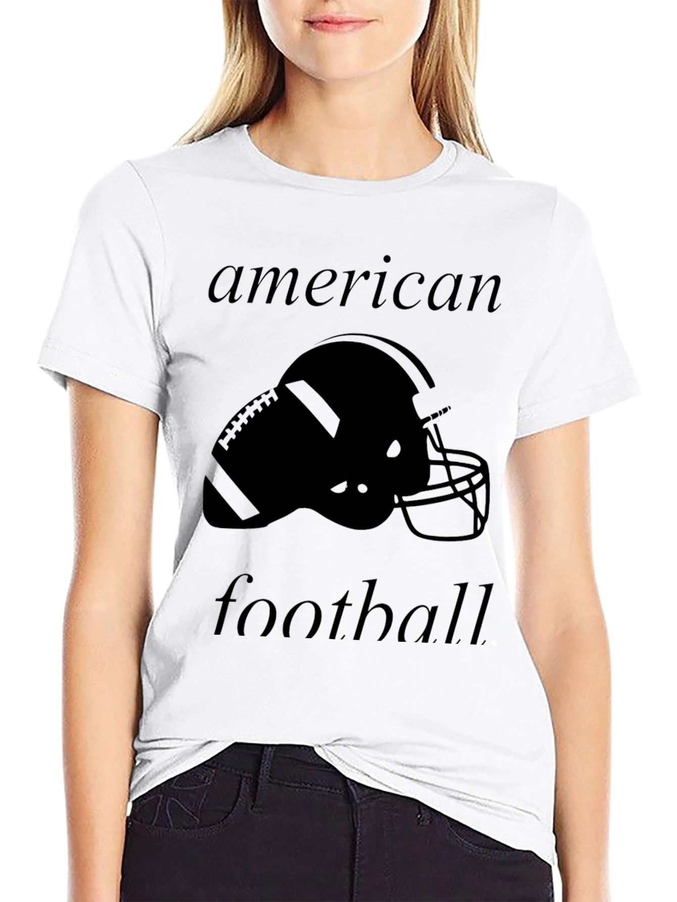 American Football Graphic T-Shirt