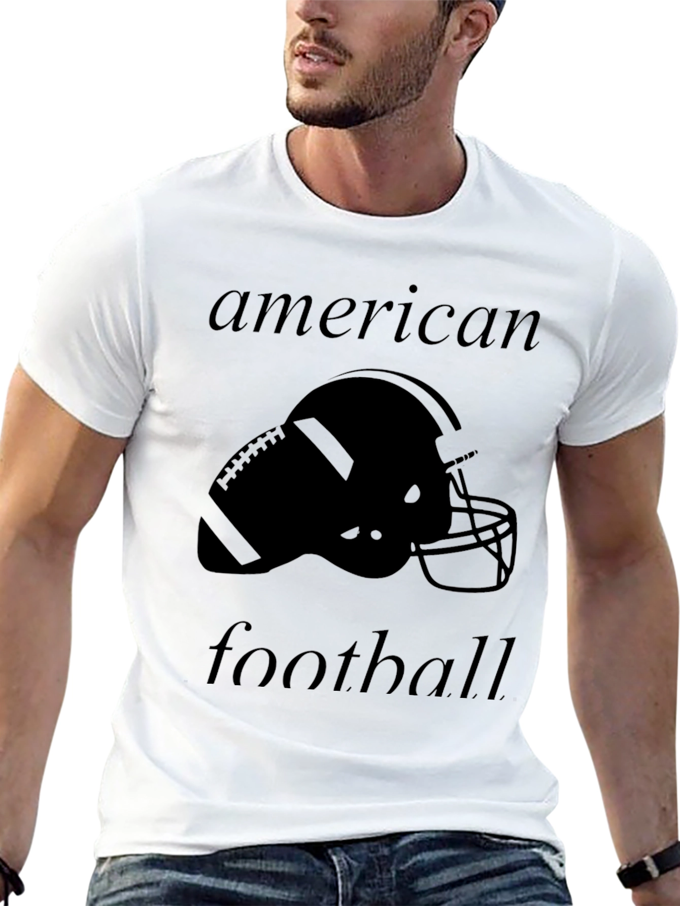 American Football Graphic T-Shirt
