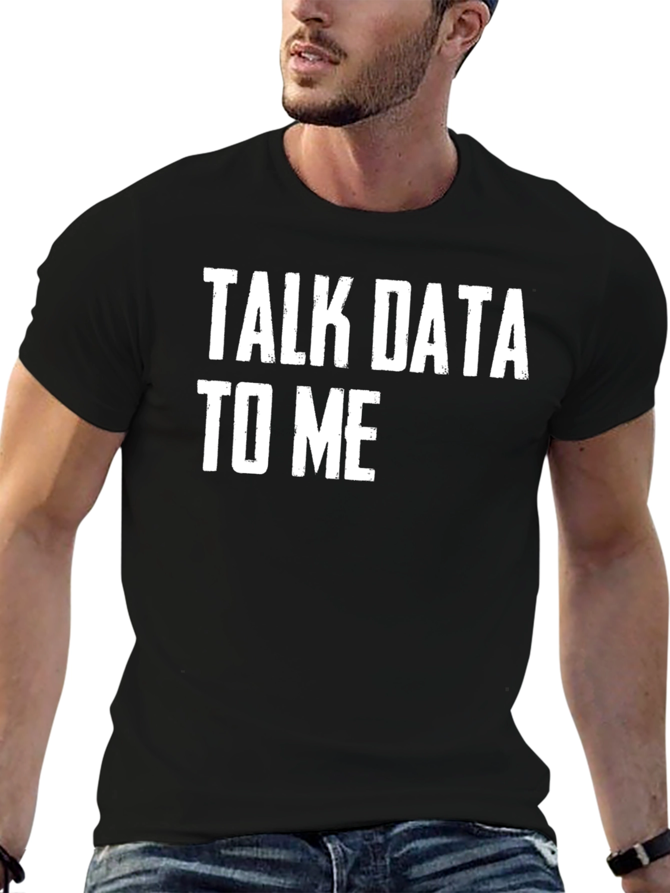 Talk Data To Me - Funny T-Shirt