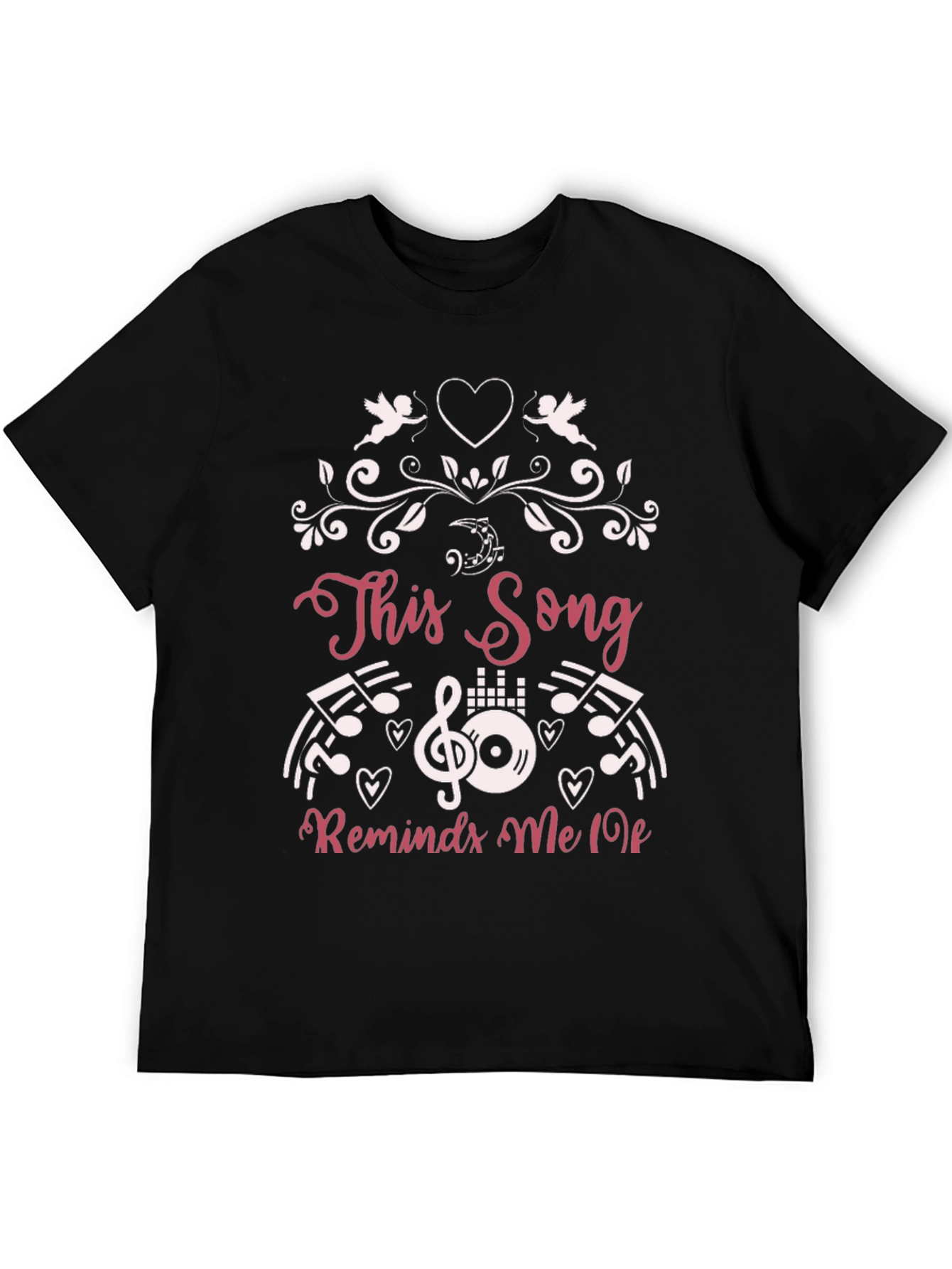 Music Lovers Tee: This Song Graphic Print