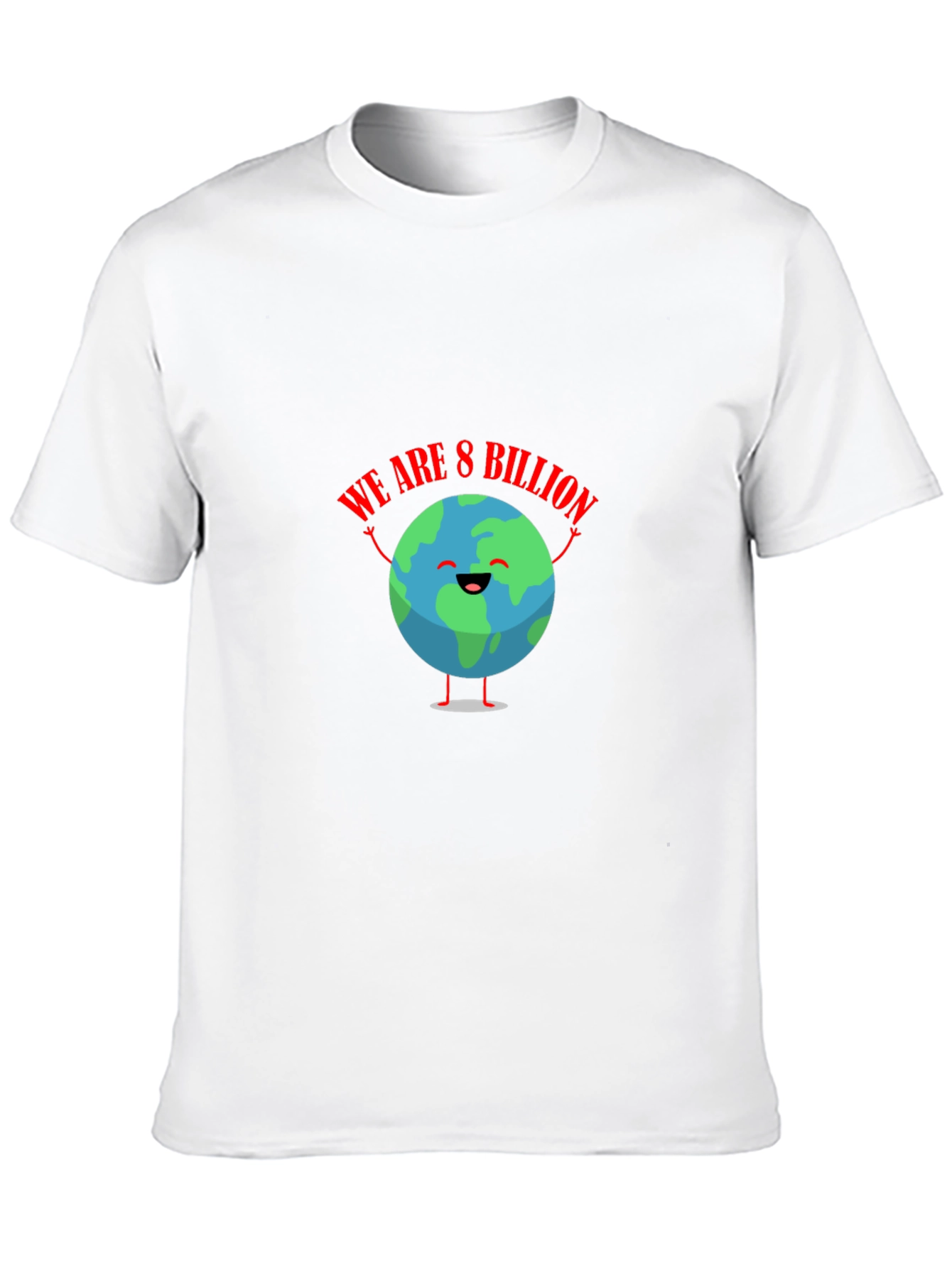 We Are 8 Billion Earth Graphic T-Shirt