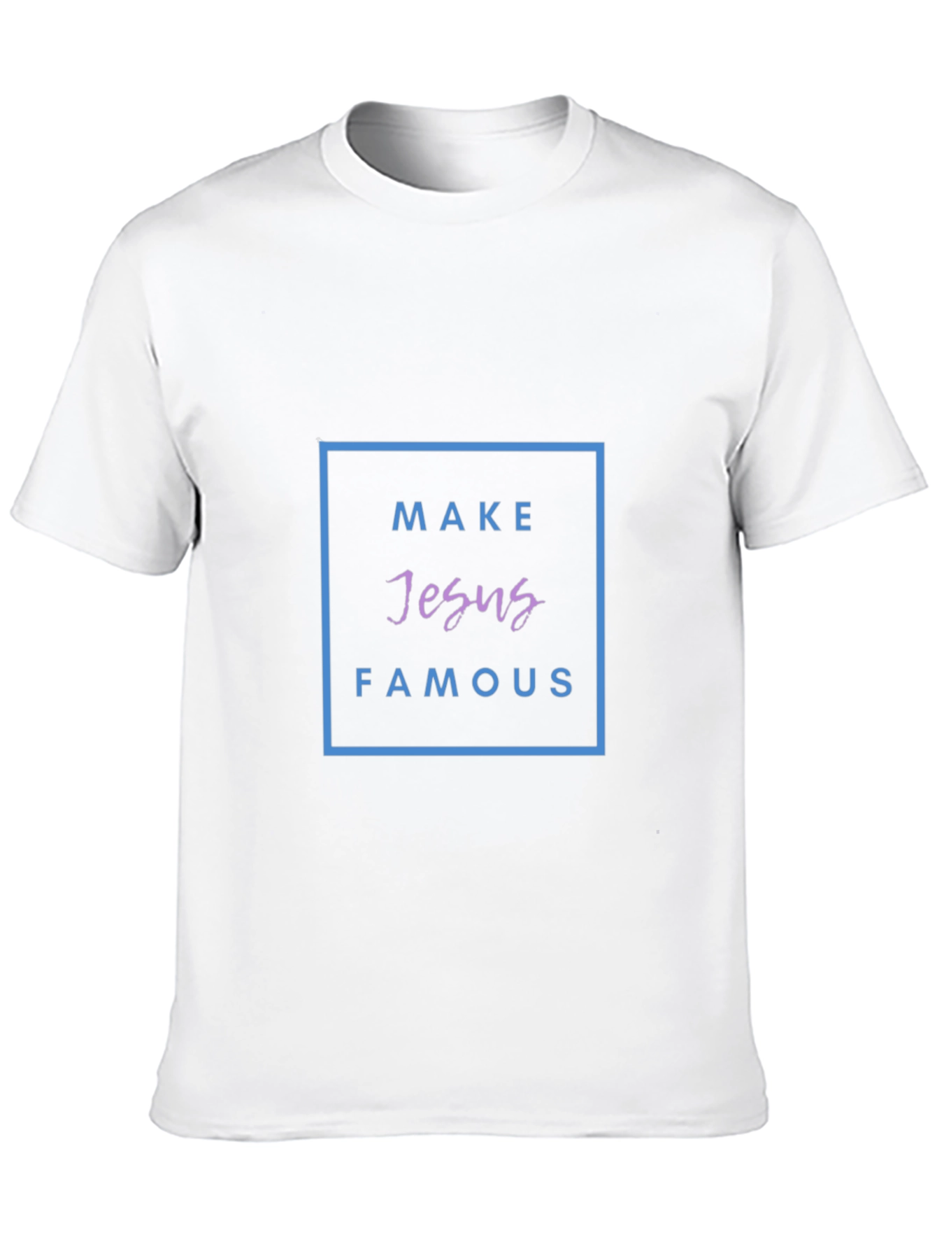 Make Jesus Famous Black T-Shirt