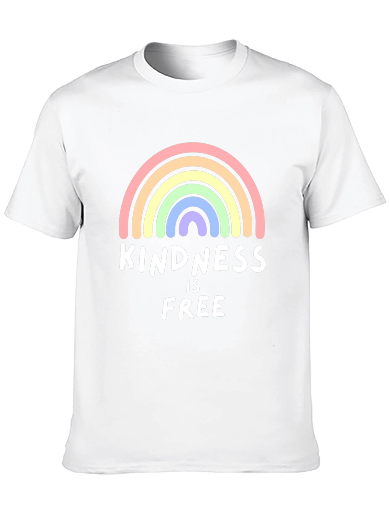 Kindness is Free Rainbow Graphic Tee
