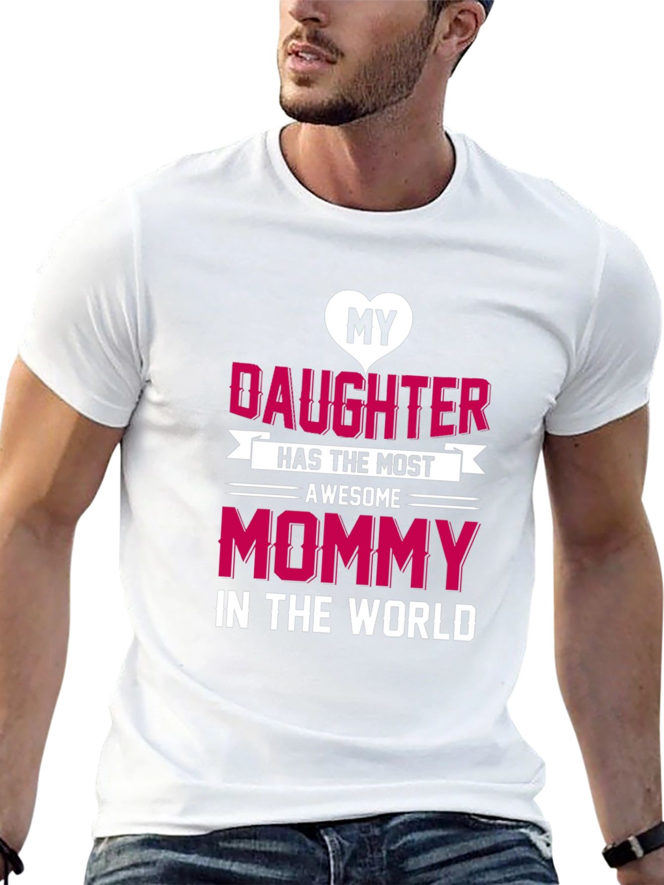 My Daughter Awesome Mommy T-Shirt