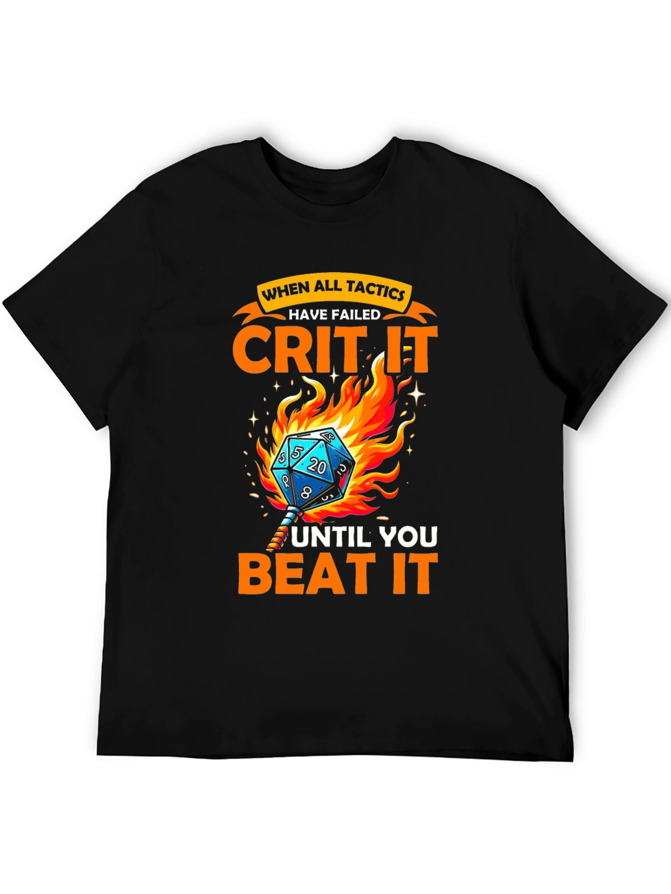 Crit It T-Shirt - D&D Gamer Tee