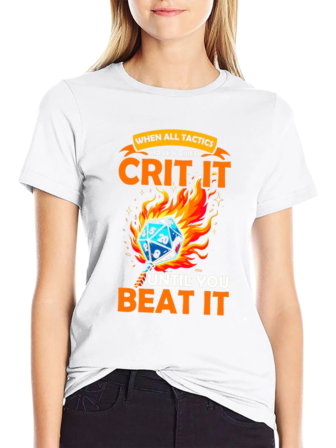 Crit It T-Shirt - D&D Gamer Tee