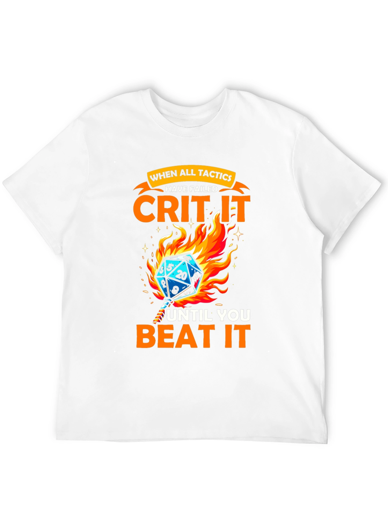 Crit It T-Shirt - D&D Gamer Tee