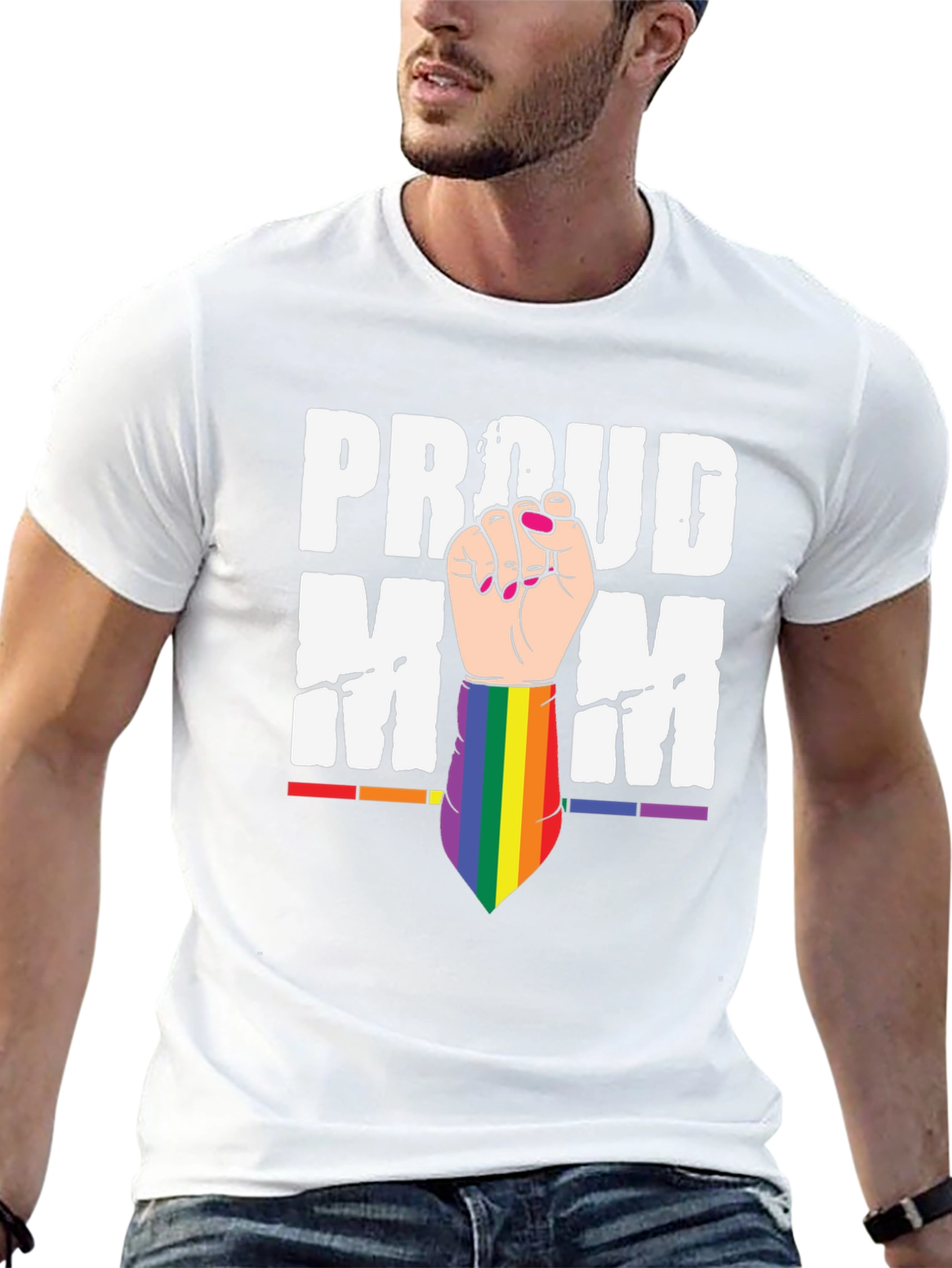 Proud Mom LGBT Pride T-Shirt