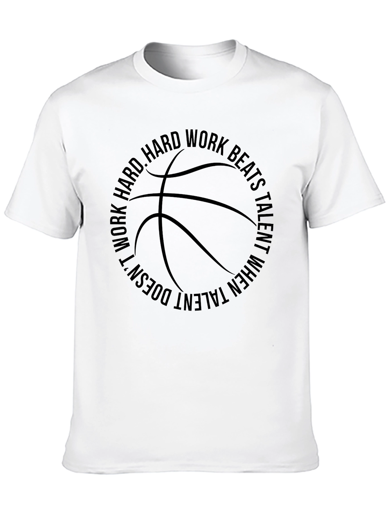 Motivational Basketball Graphic T-Shirt