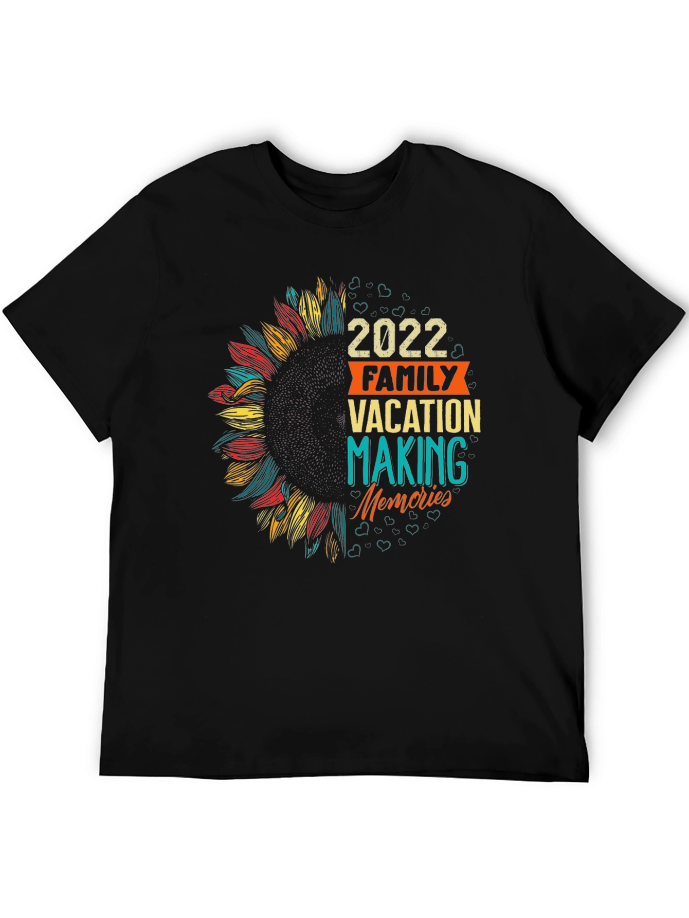 2022 Family Vacation Sunflower Tee