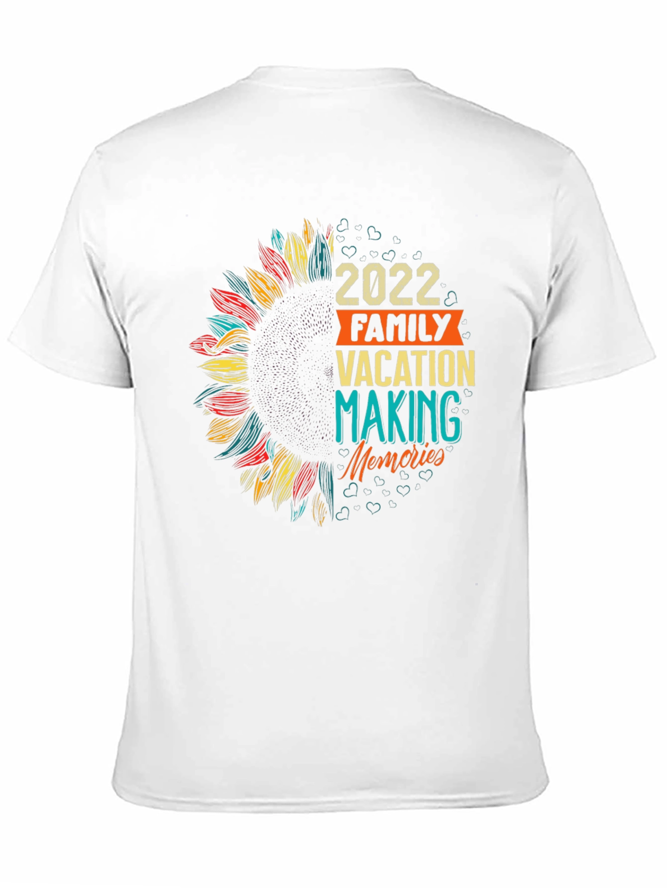 2022 Family Vacation Sunflower Tee