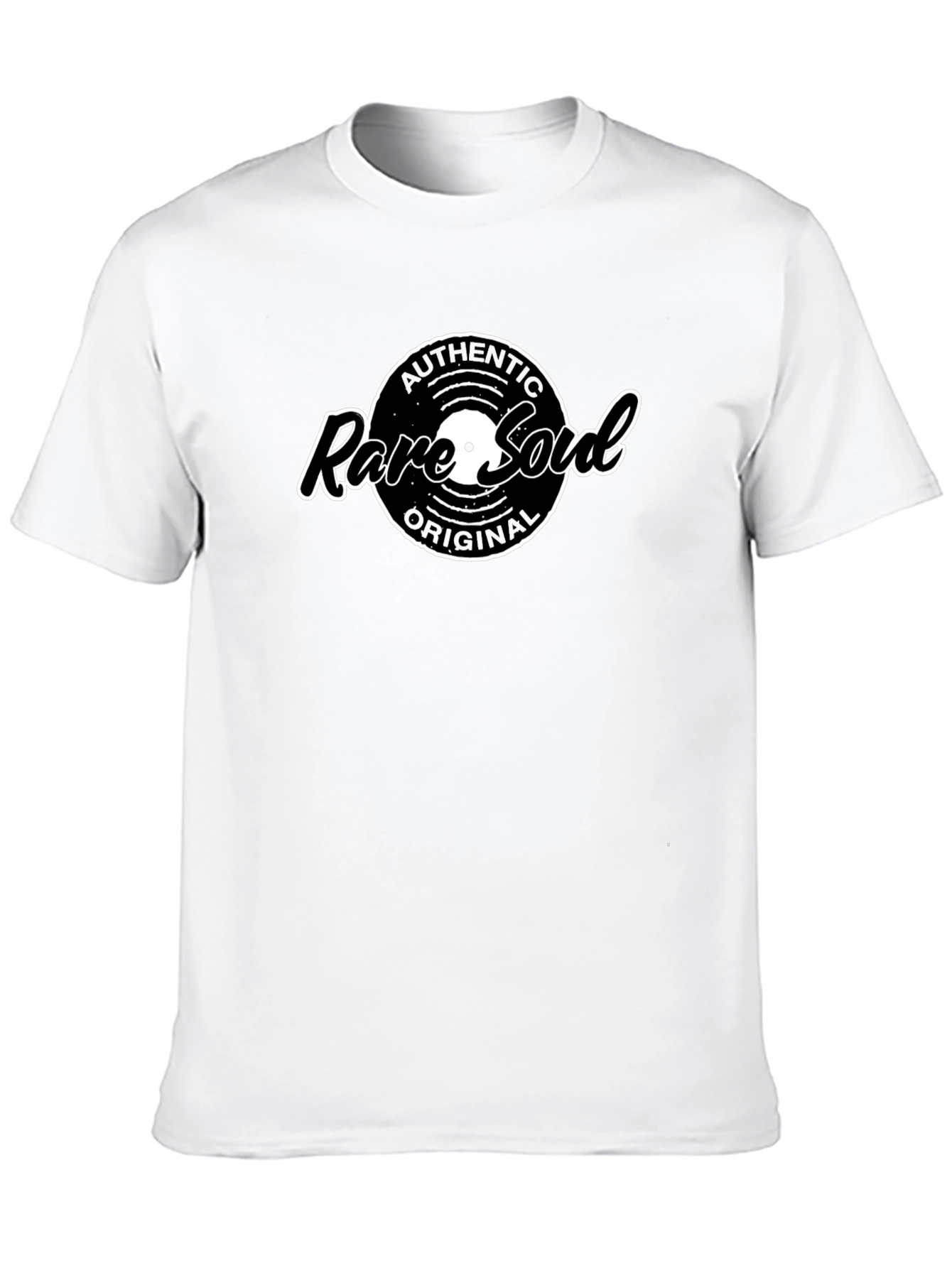 Rare Soul Authentic Original Graphic Tee - Black