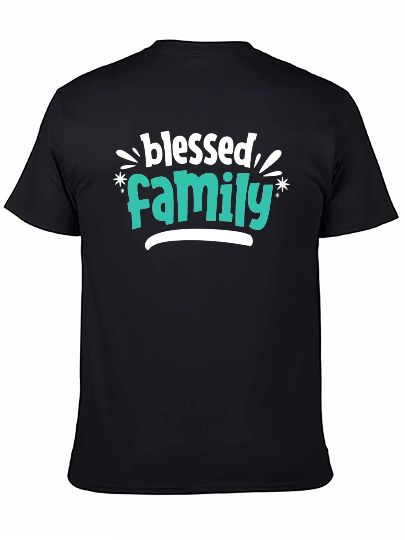 Blessed Family Graphic Tee - Stylish Comfort