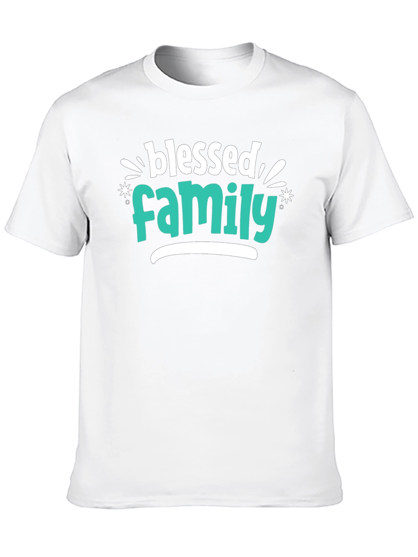 Blessed Family Graphic Tee - Stylish Comfort