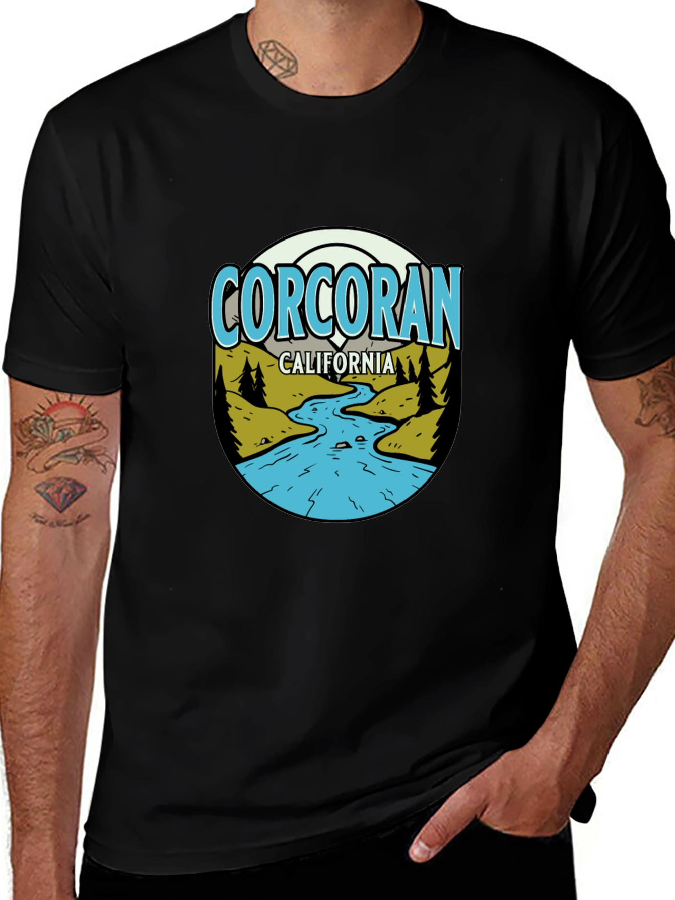 Corcoran California Graphic T-Shirt