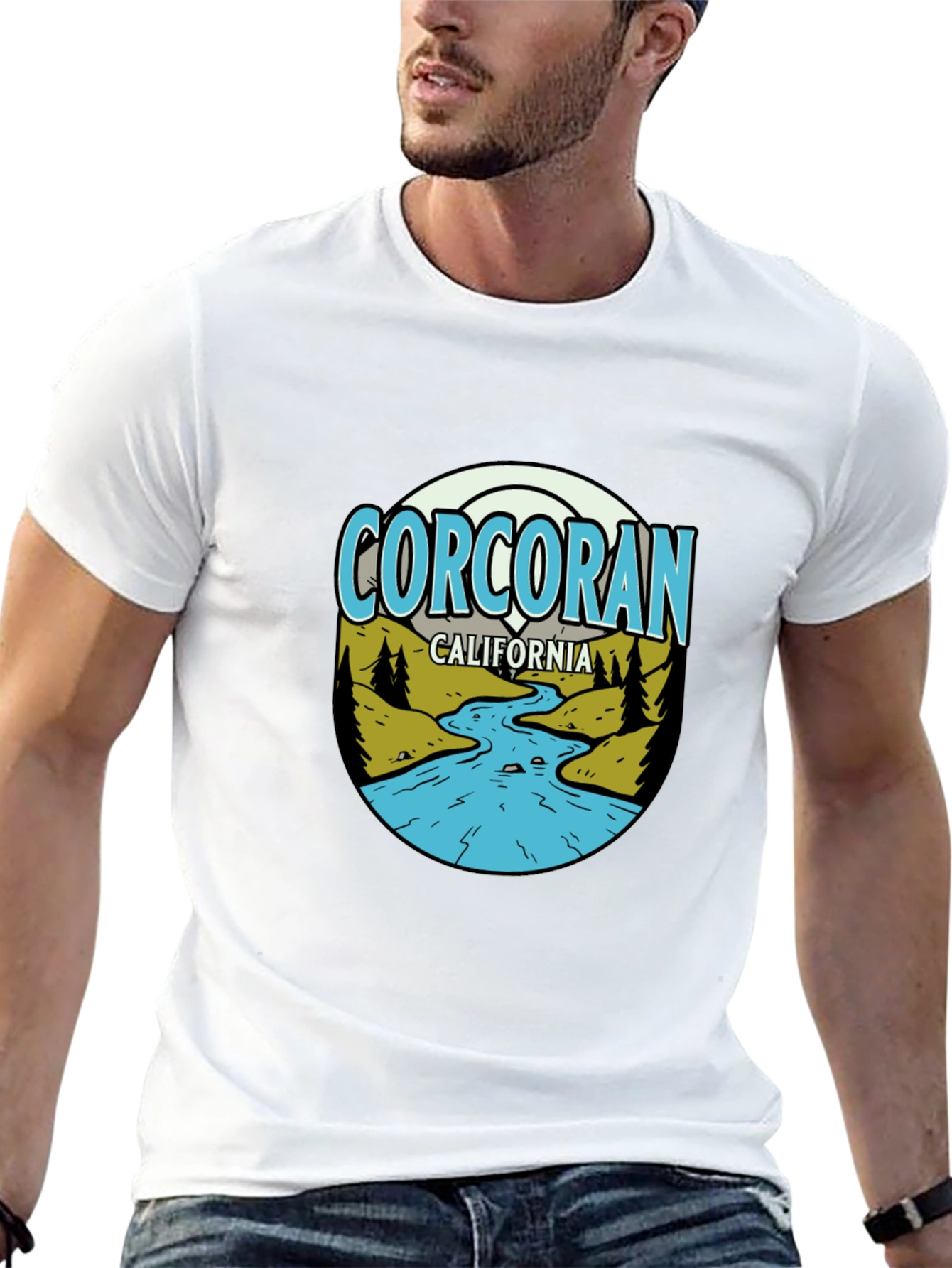 Corcoran California Graphic T-Shirt
