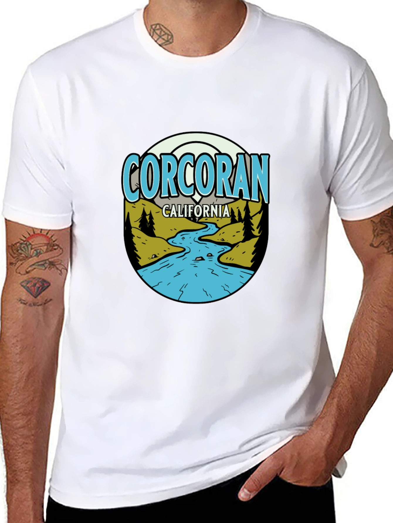 Corcoran California Graphic T-Shirt