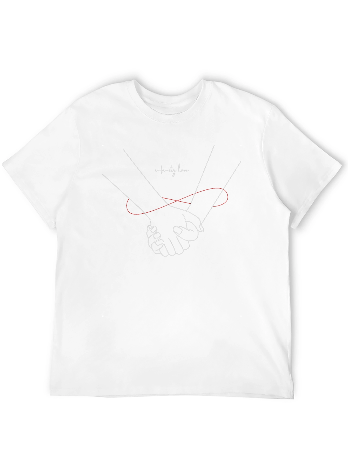 Infinity Love Black Graphic Tee