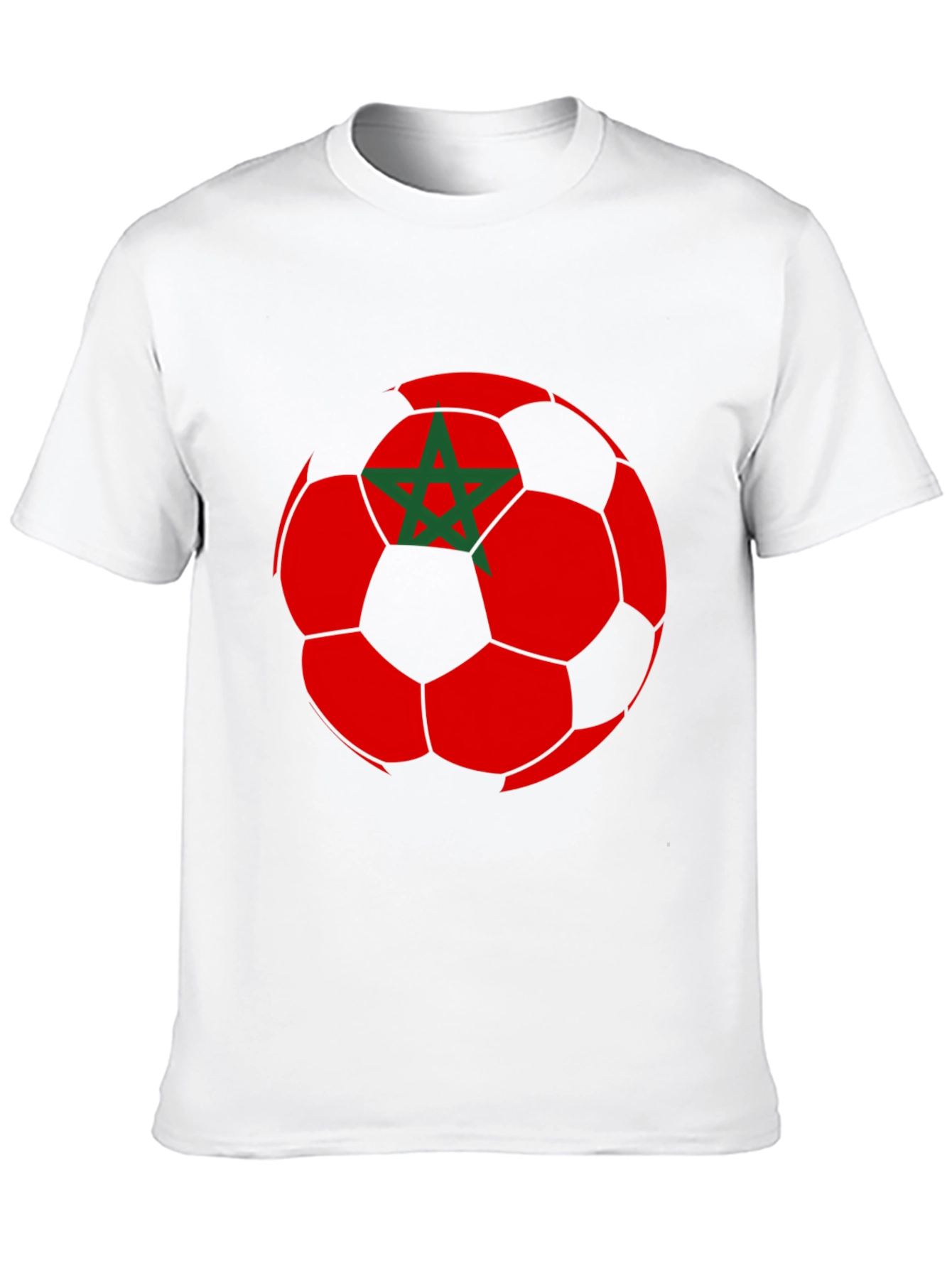 Morocco Soccer Ball T-Shirt