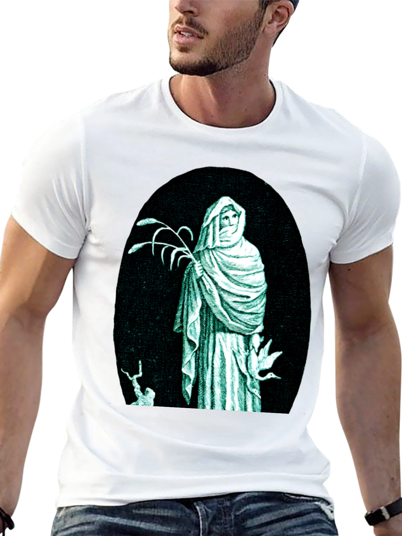 Mystic Figure Graphic T-Shirt