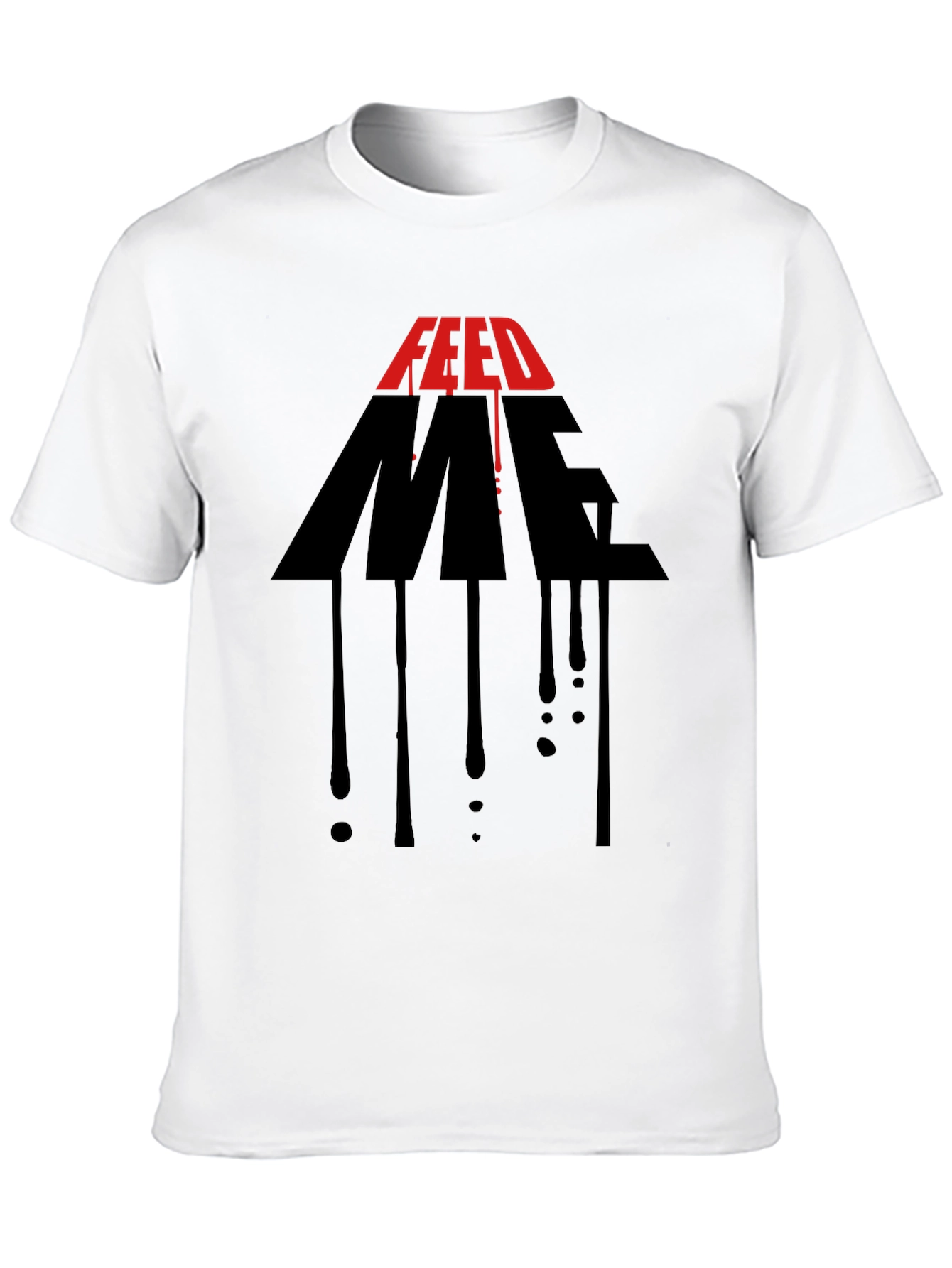 Feed Me Graphic Print Mens T-Shirt