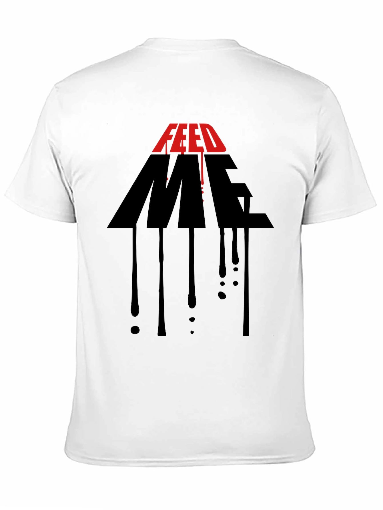 Feed Me Graphic Print Mens T-Shirt
