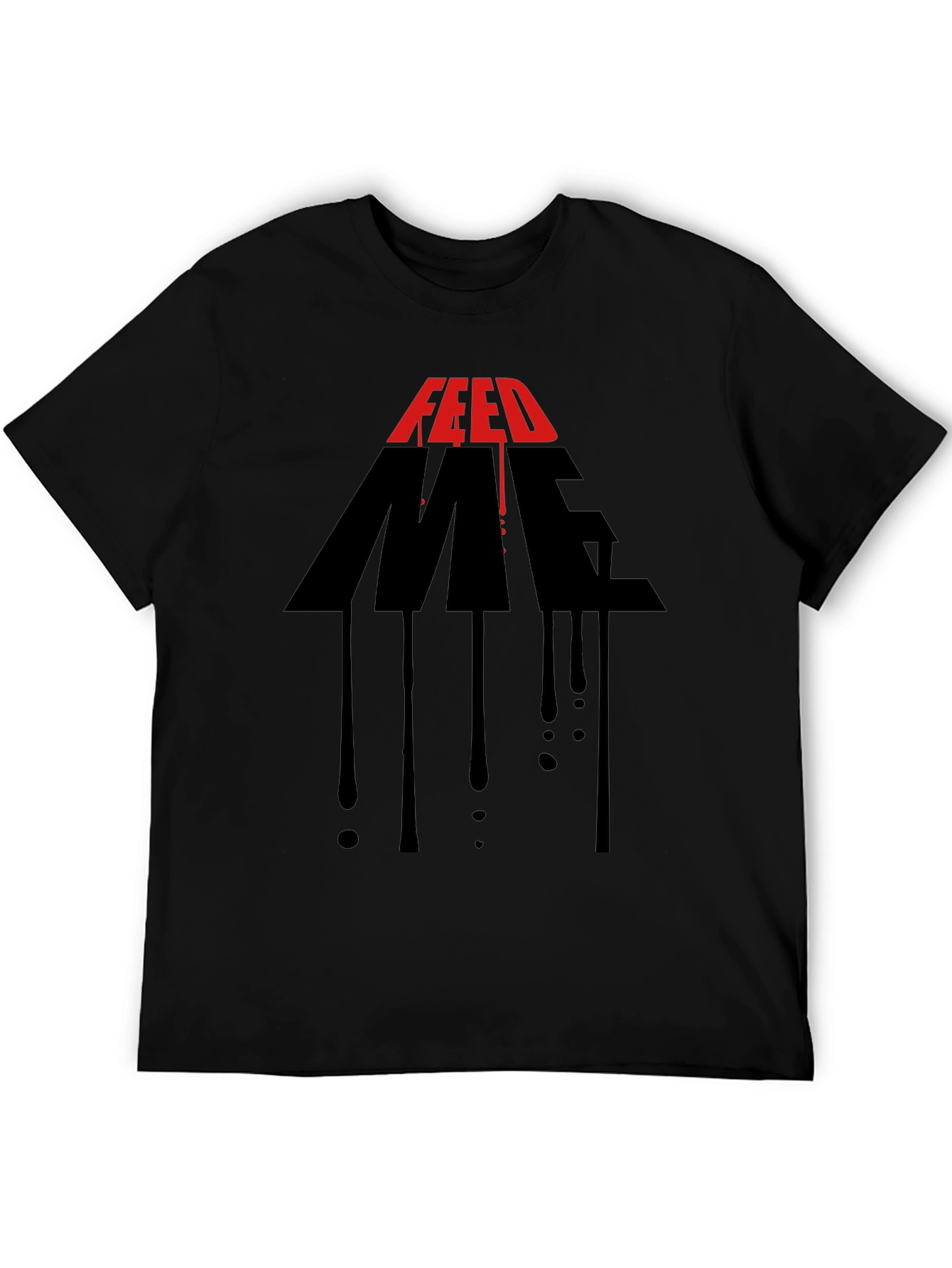Feed Me Graphic Print Mens T-Shirt