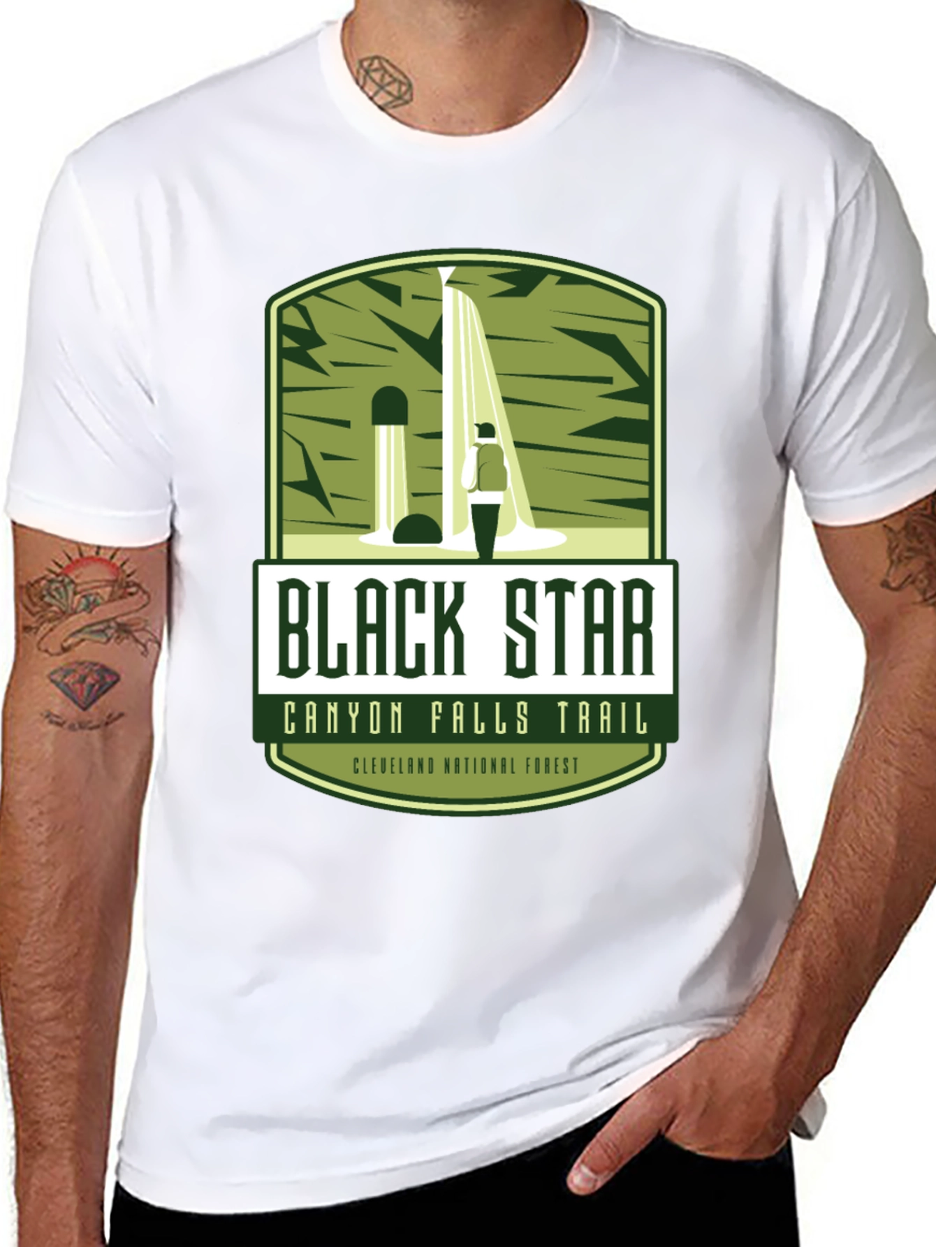 Black Star Canyon Falls Trail T-Shirt