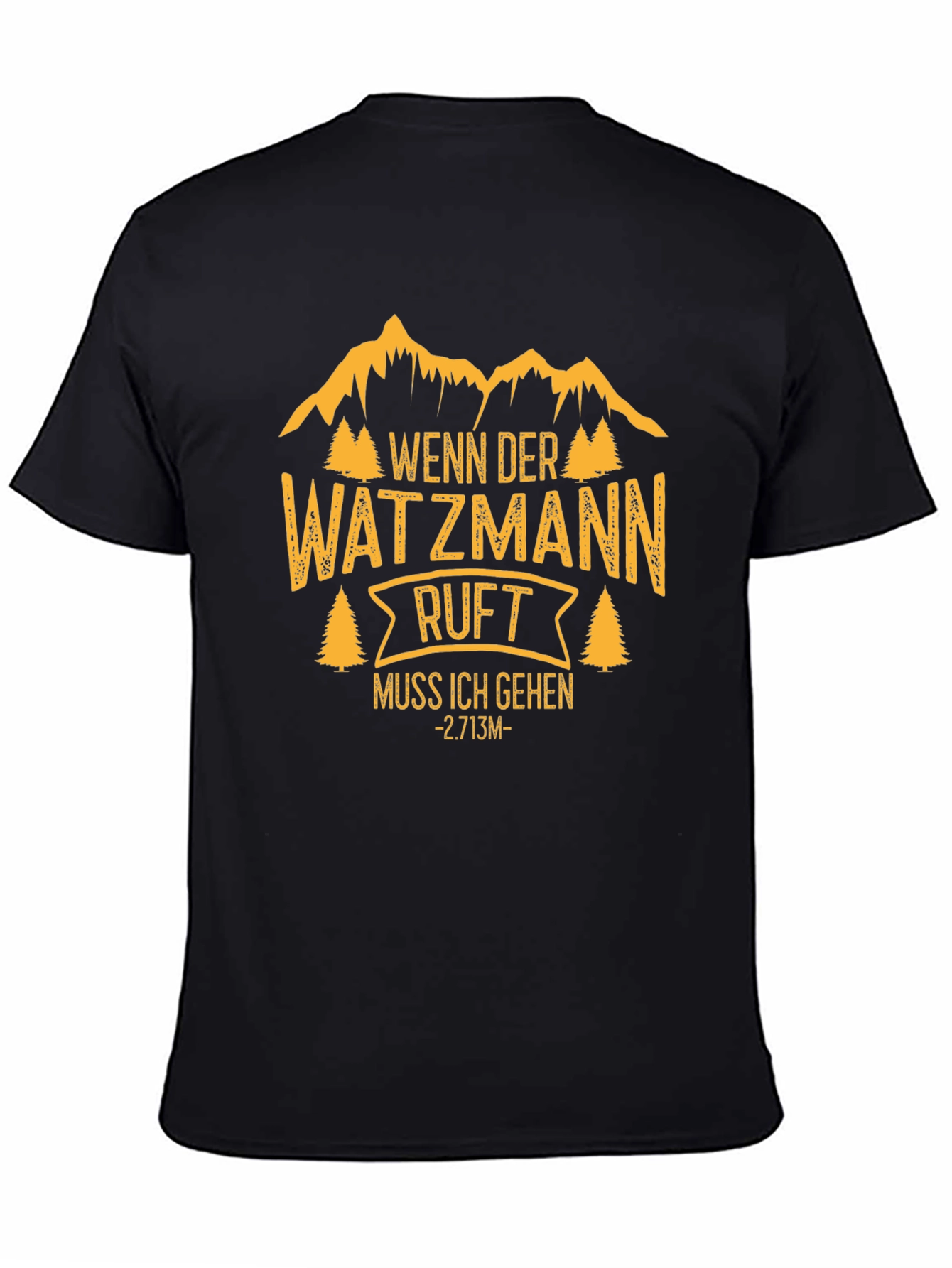 Watzmann Calls T-Shirt - Mountain Adventure Tee