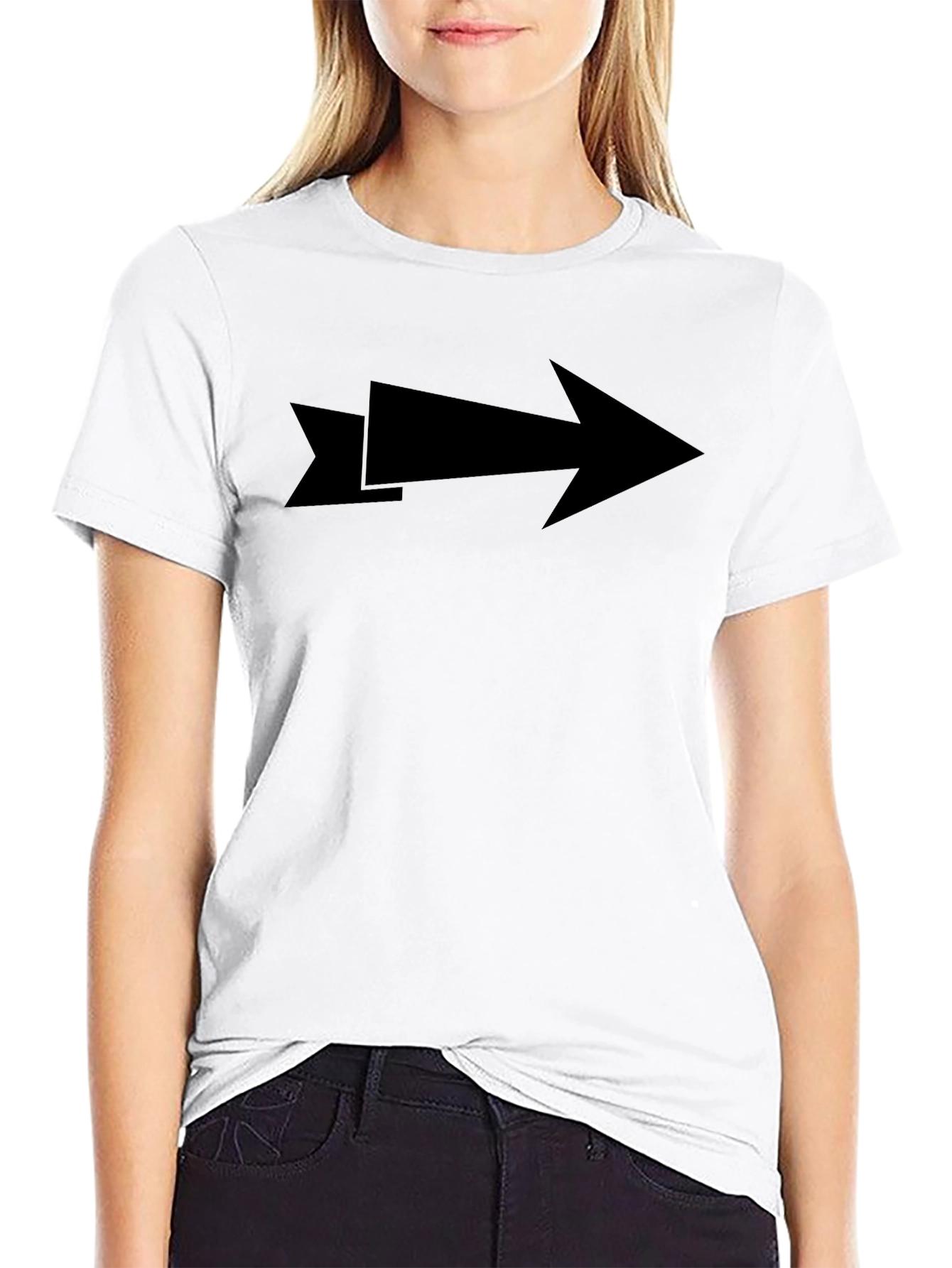 Arrow Graphic Tee - Modern Style Casual Comfort