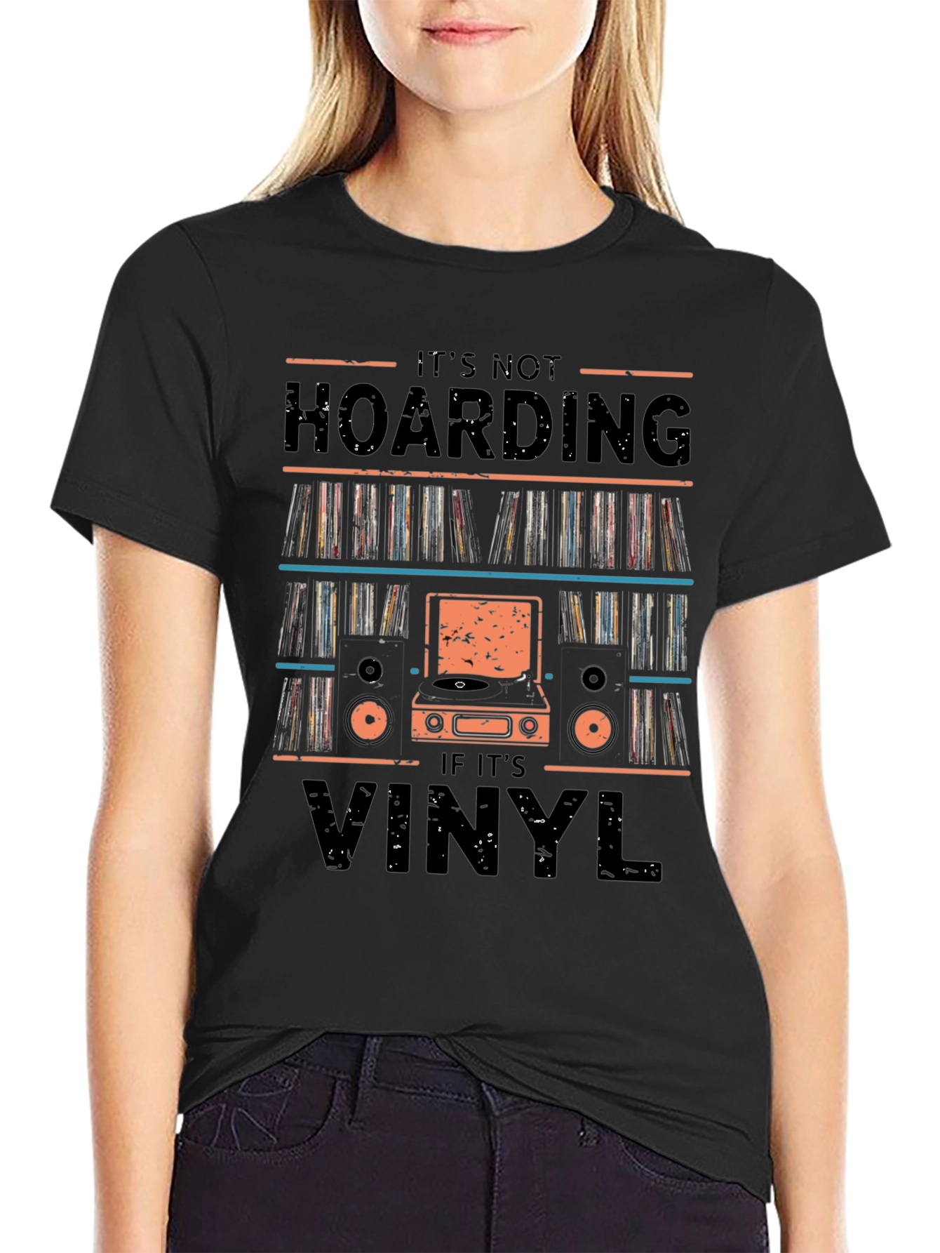 Its Not Hoarding If Its Vinyl T-Shirt