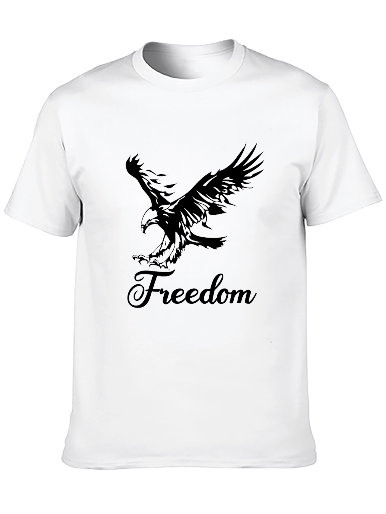 Freedom Eagle Graphic Mens T-Shirt