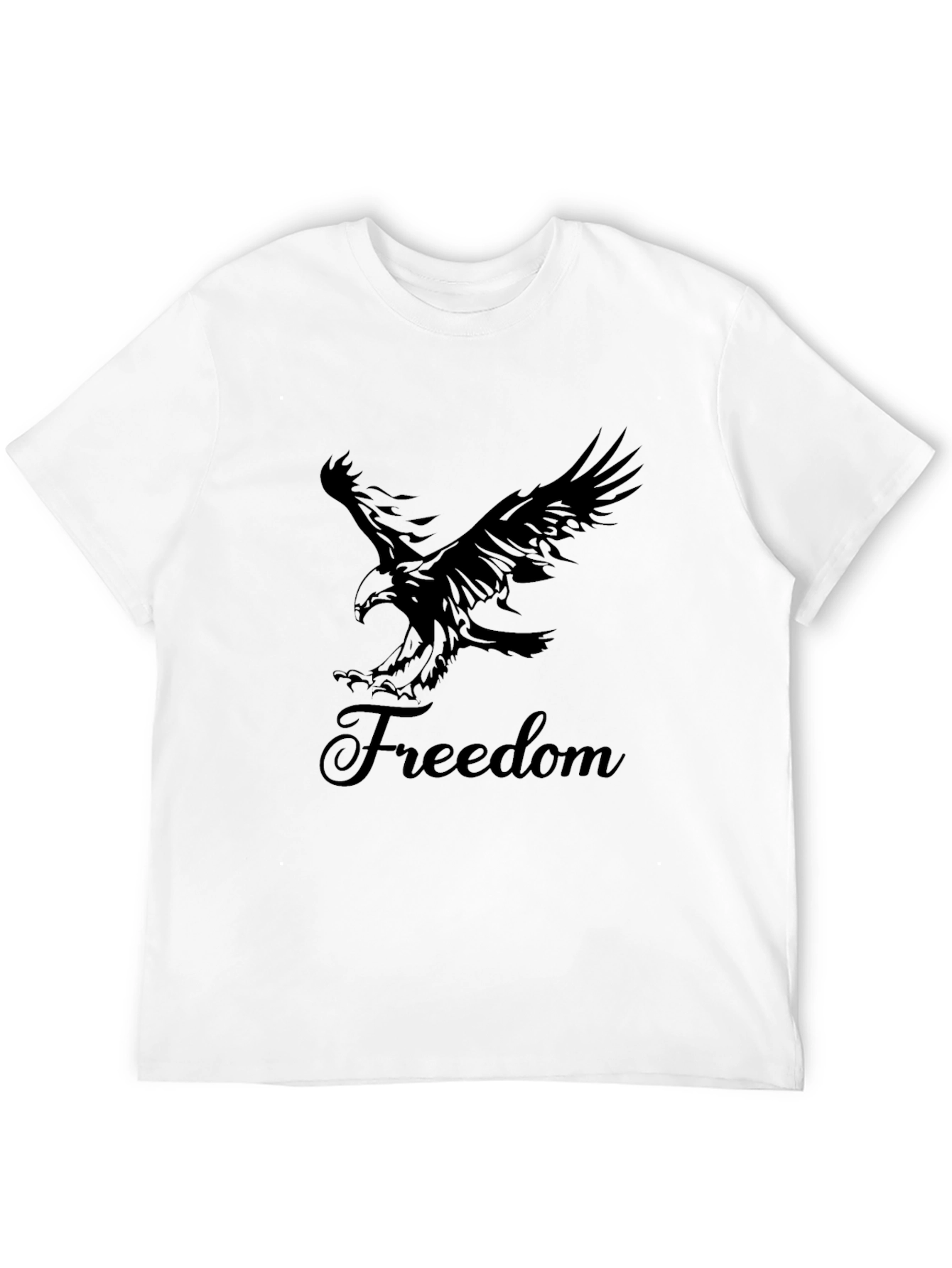 Freedom Eagle Graphic Mens T-Shirt